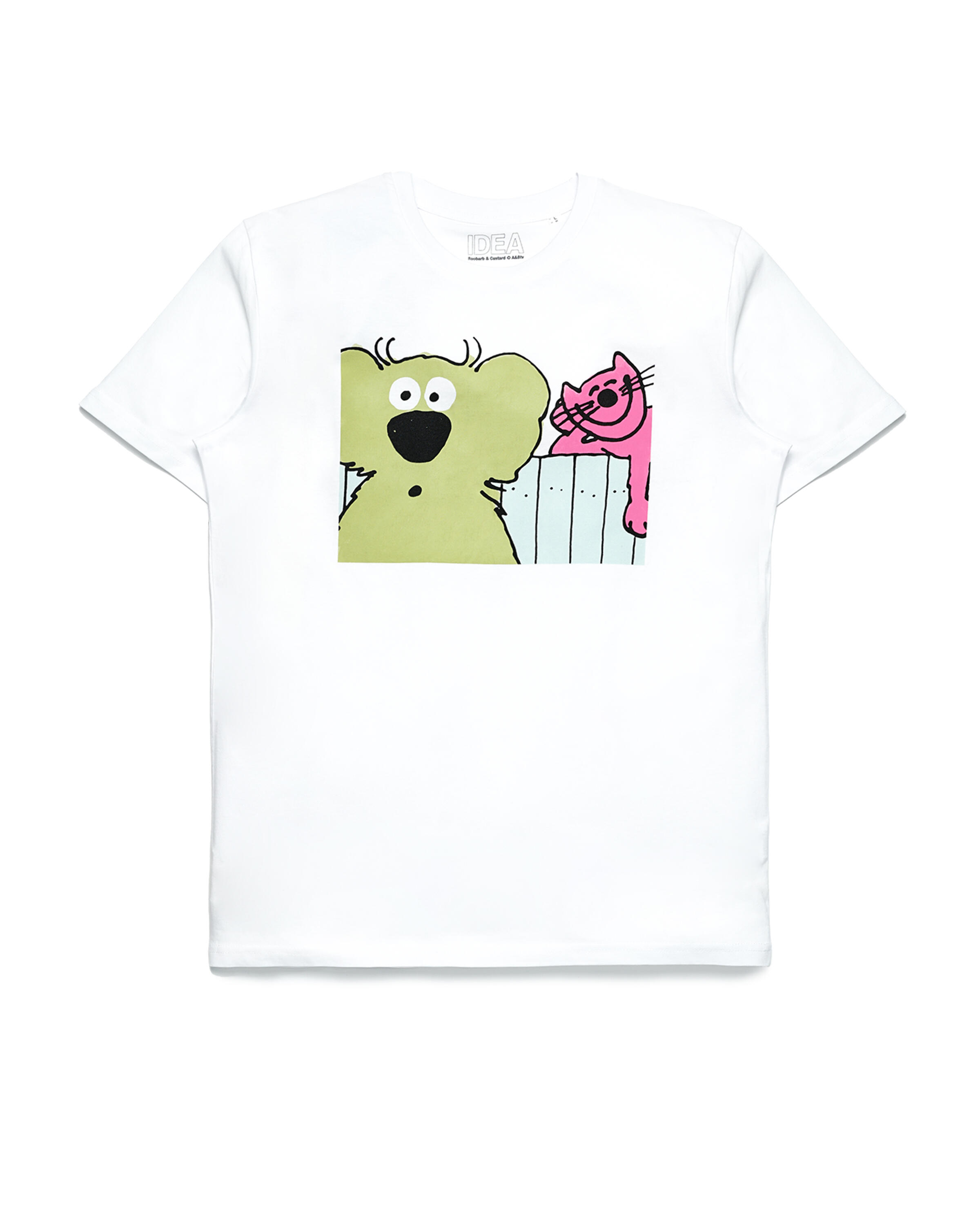 idea roobarb + custard photobomb t-shirt