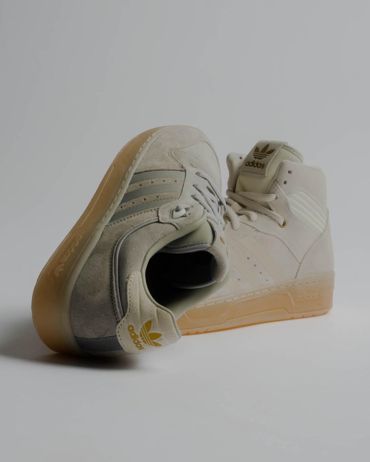 adidas Rivalry Hi - Off White / Cream White / Yellow - Image 14