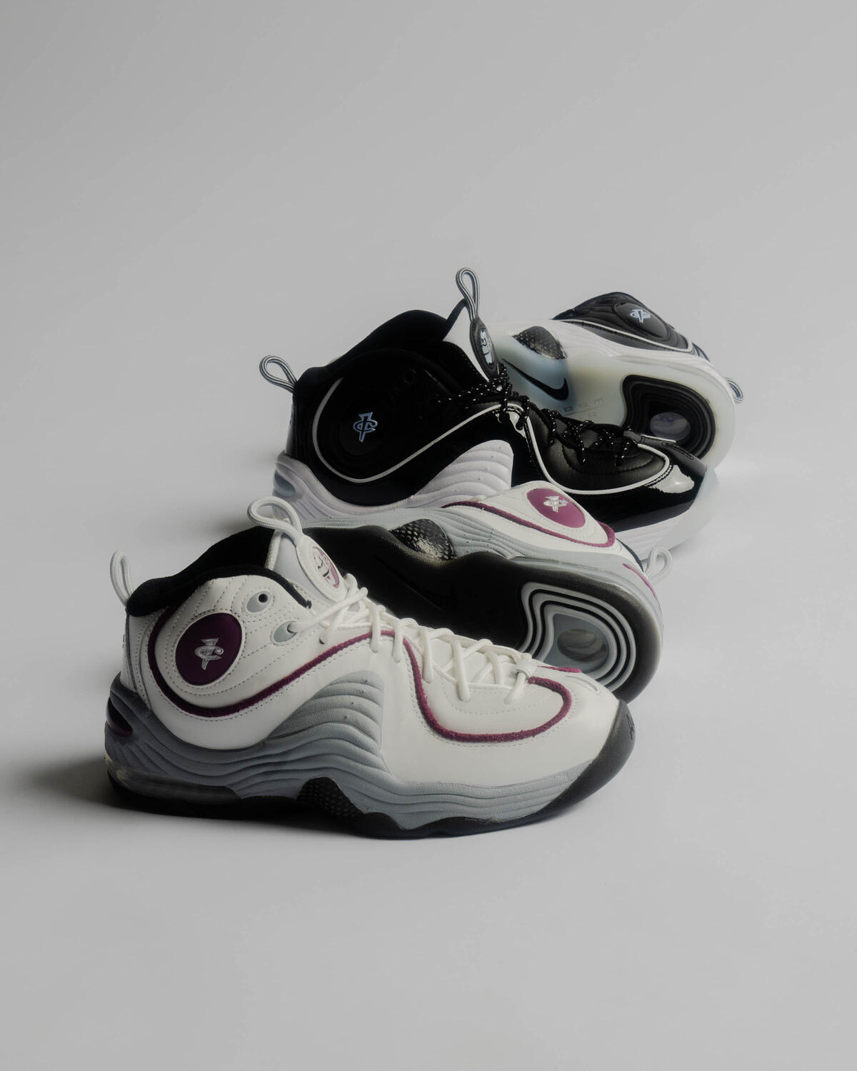 Nike Air Penny 2 'Summit White / Rosewood - Wolf Grey - Black' (Women's) - Image 19
