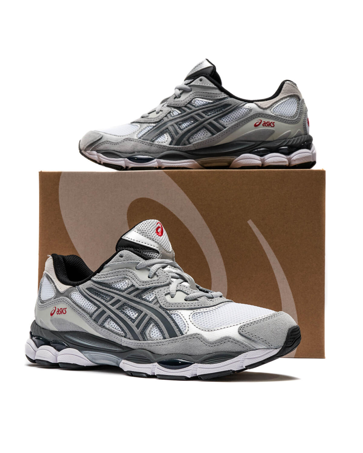 Asics Gel NYC White / Steel Grey - Image 6