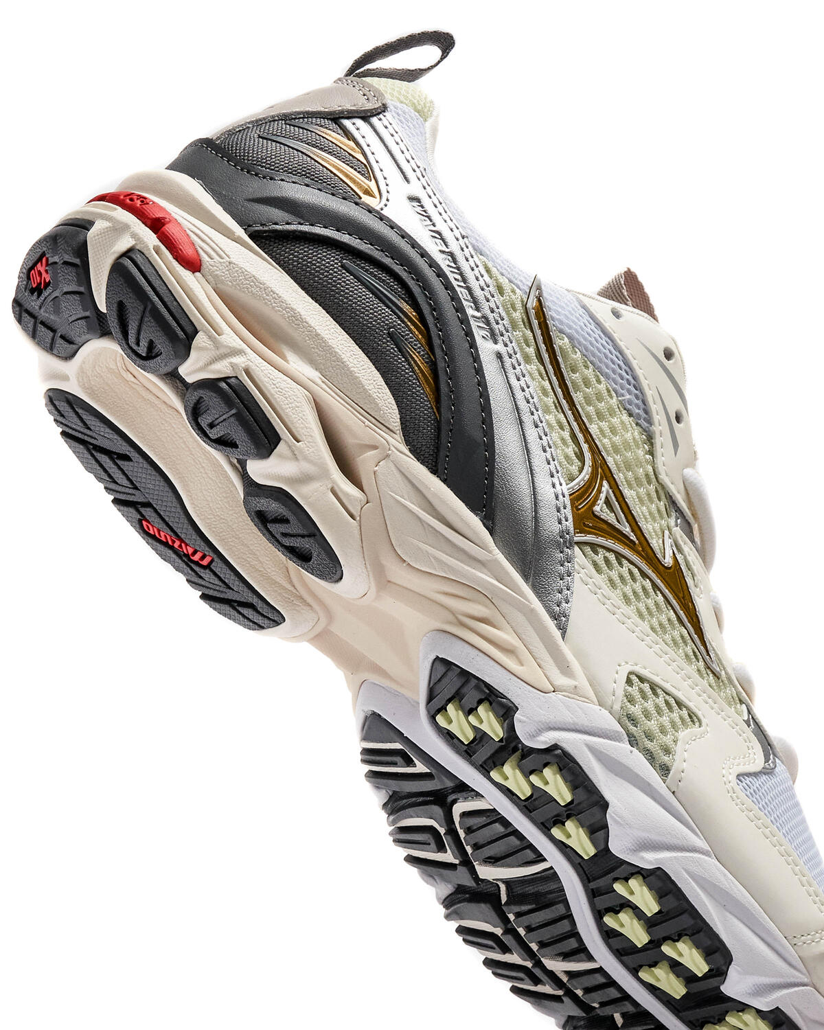 Mizuno Wave Rider 10 - White / Silver Cloud / Sunstruck - Image 13