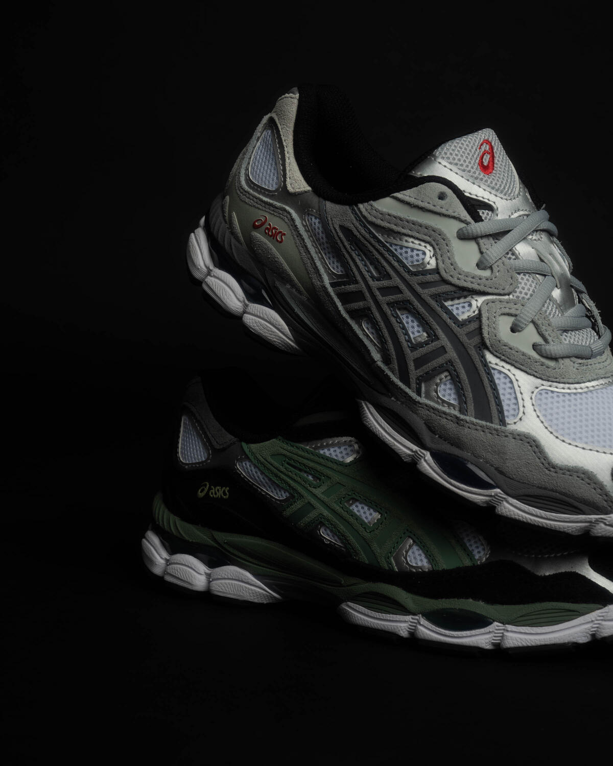 Asics Gel NYC White / Steel Grey - Image 8
