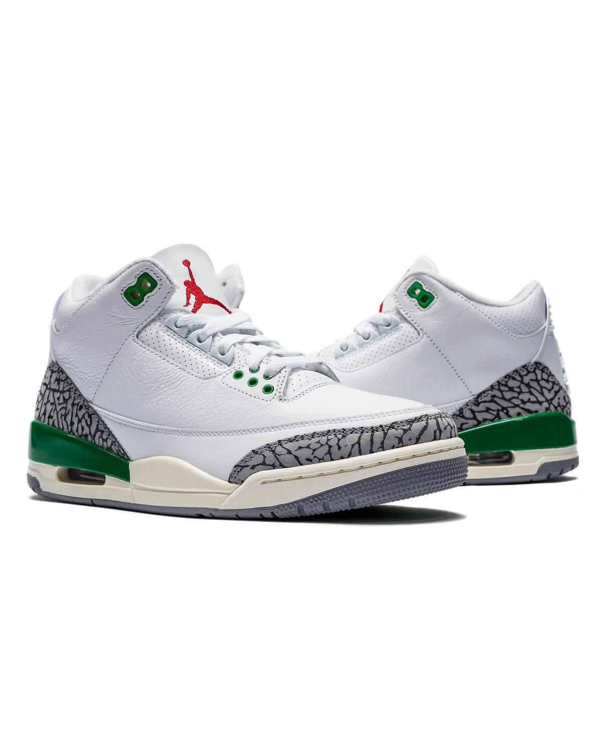 Air Jordan 3 Women's White/Green - Image 22