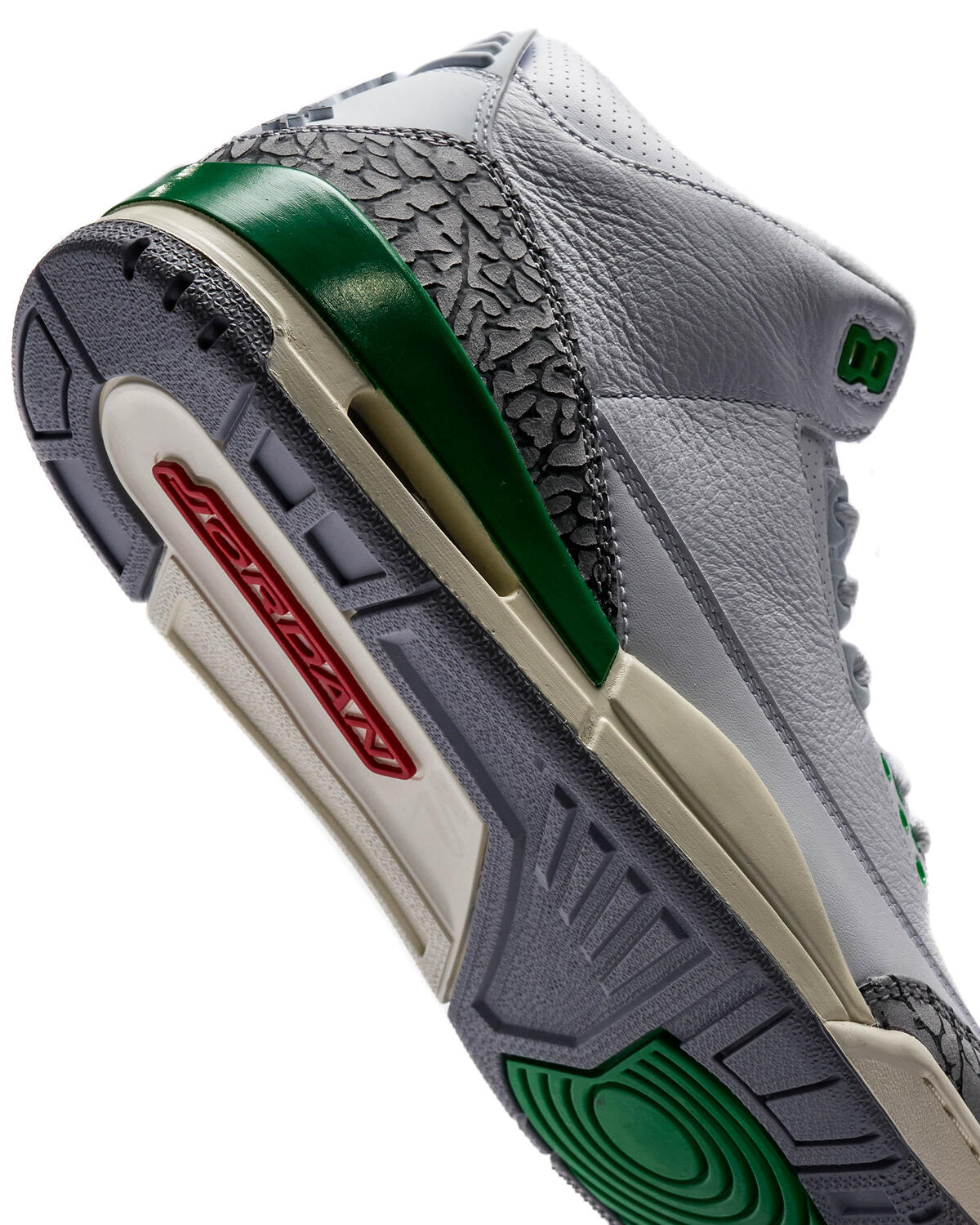 Air Jordan 3 Women's White/Green - Image 24