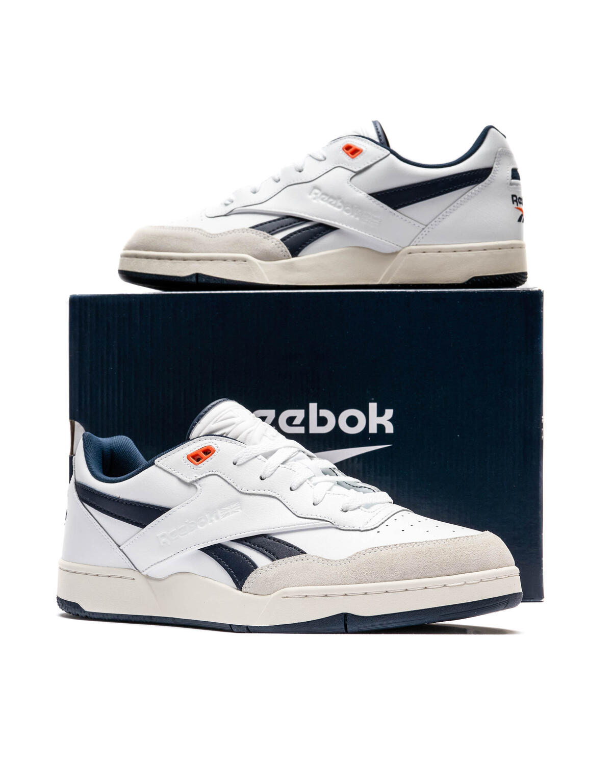 Reebok BB 4000 II Footwear White/Vector Navy/Chalk - Image 11