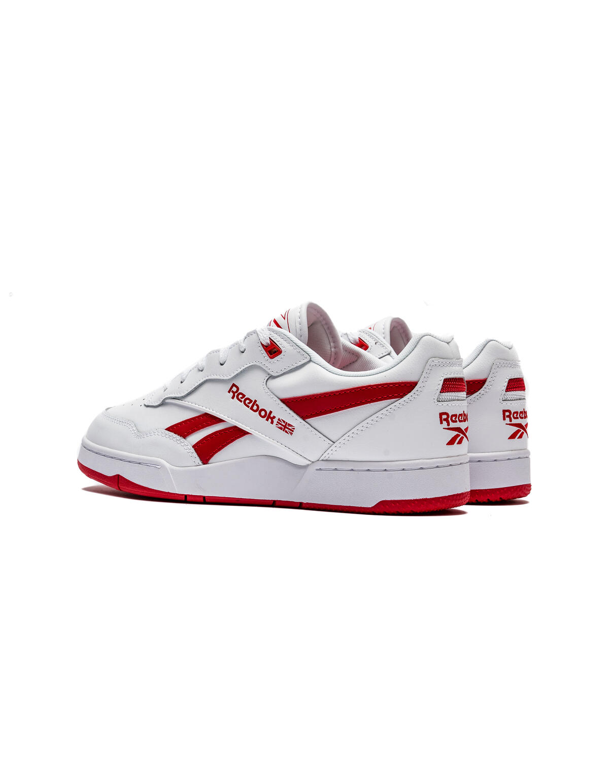 Reebok BB 4000 II Footwear White/Vector Red - Image 4
