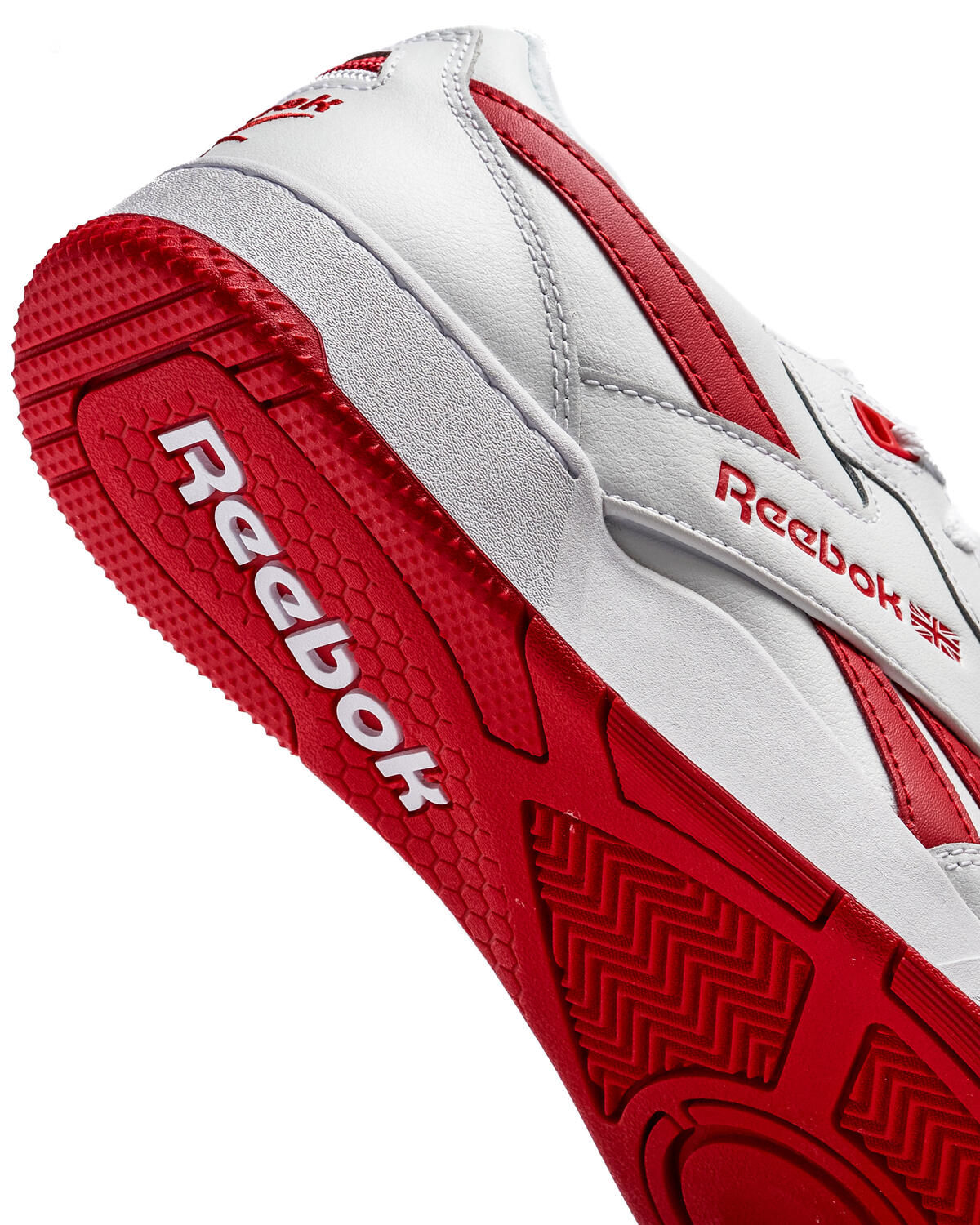 Reebok BB 4000 II Footwear White/Vector Red - Image 7