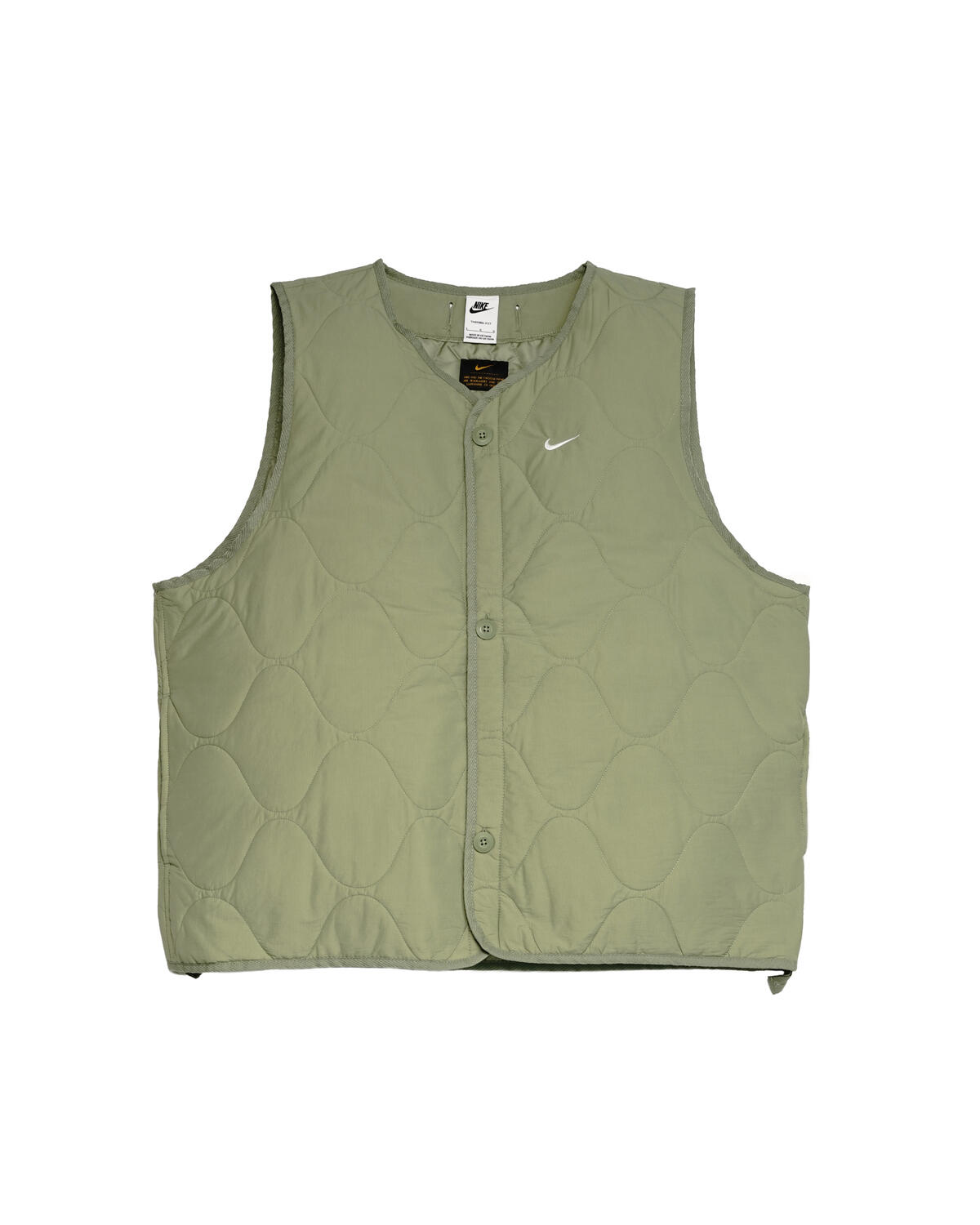 Nike Woven Insulated Military Vest Oil Green / White - Image 6