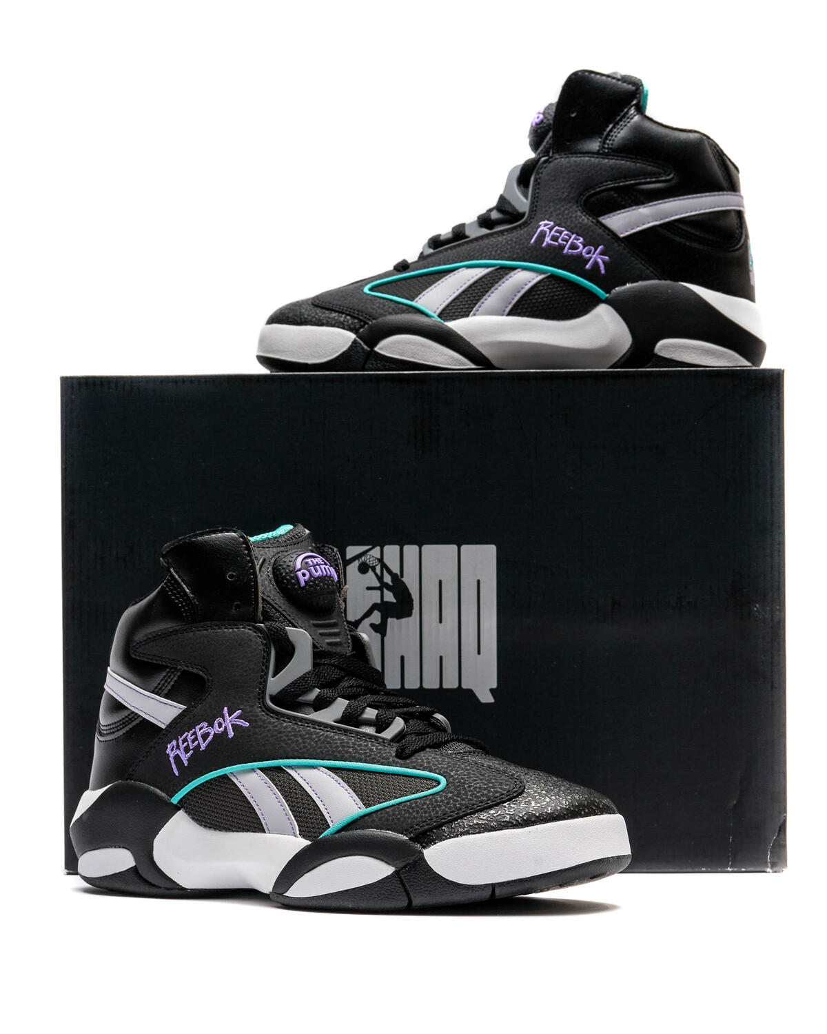 Reebok Shaq Attaq Core Black/Pure Grey - Image 6