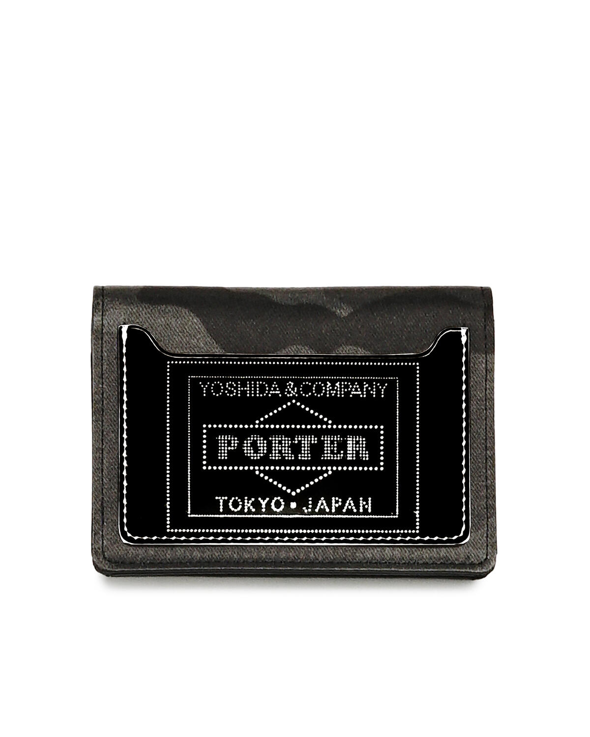 Porter CAMOUFLAGE WALLET CARD CASE | 381-03002-10 | AFEW STORE