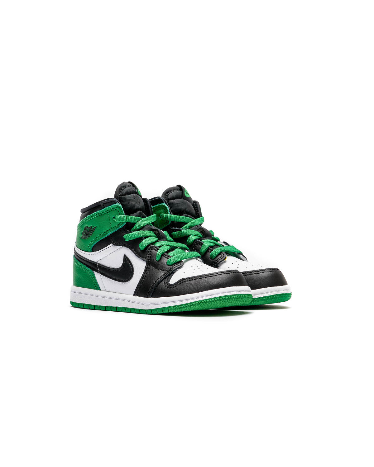 Air Jordan 1 Retro High OG (TD) - Black/Lucky Green/White - Image 3