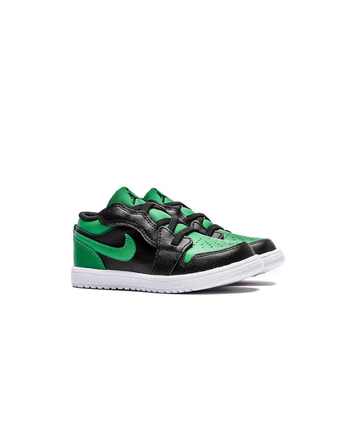 Nike Grade School Air Jordan 1 Low - Black / Lucky Green / White - Image 28