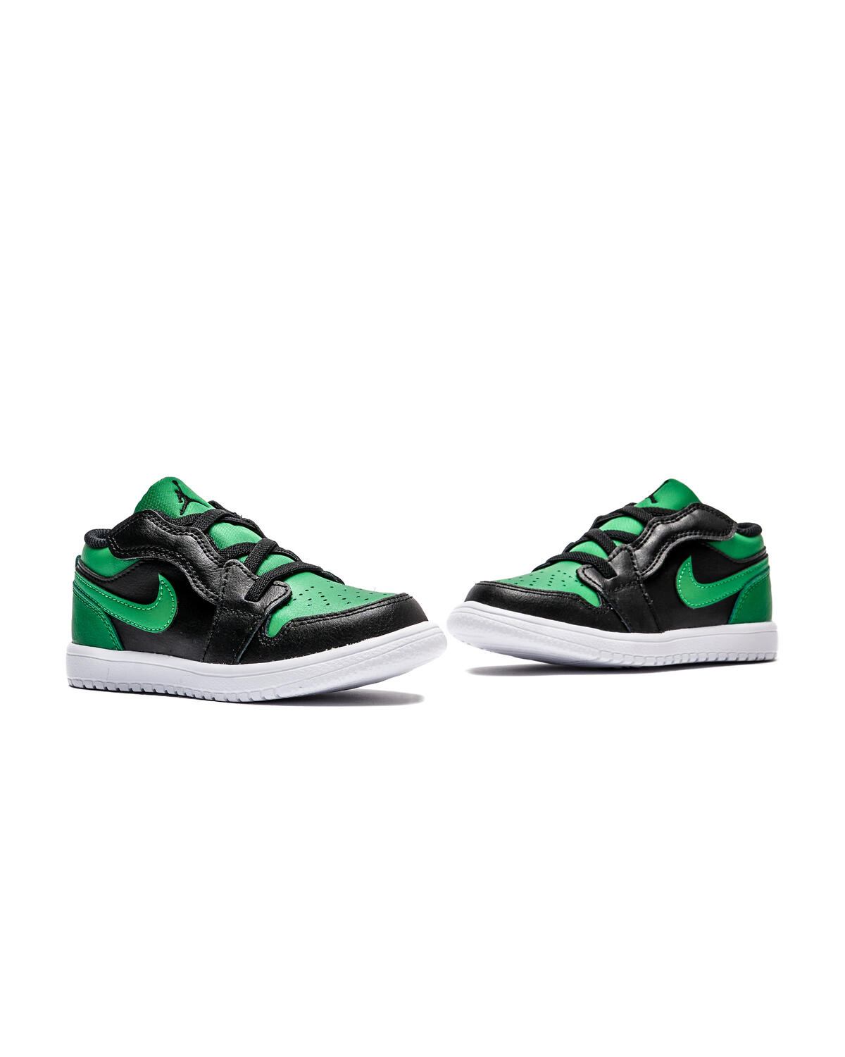 Nike Grade School Air Jordan 1 Low - Black / Lucky Green / White - Image 30