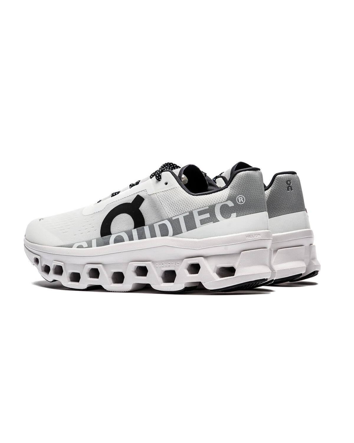On Running Cloudmonster White / Black - Image 4