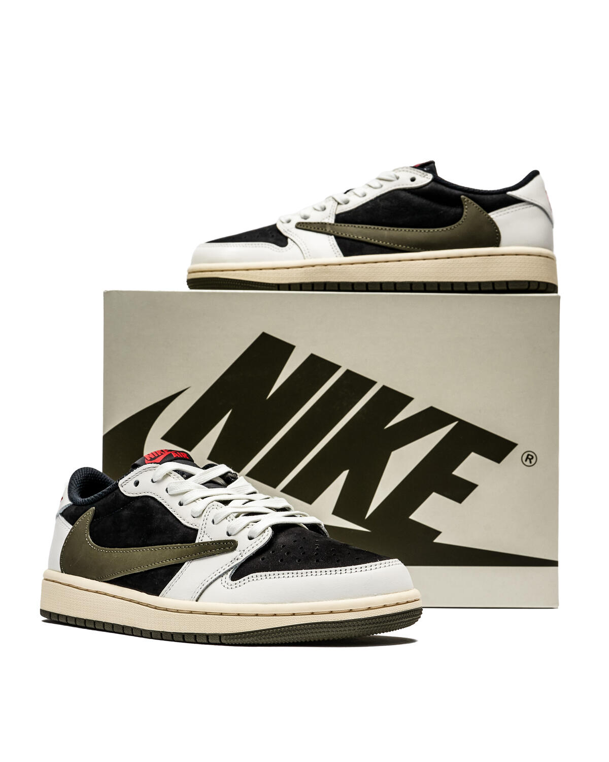 Travis Scott x Air Jordan 1 Low 5.0 Olive (Women’s) - Image 6