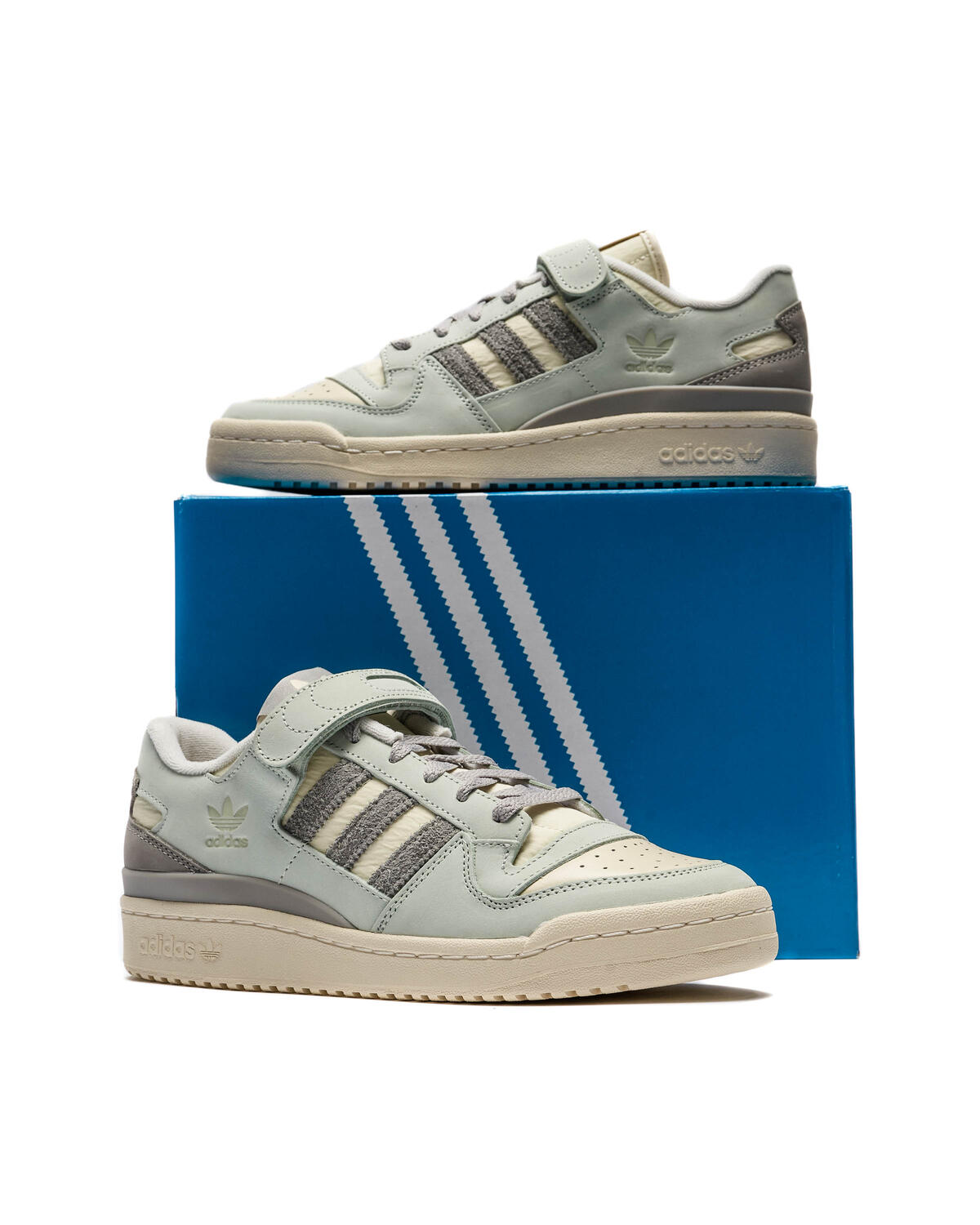 Adidas Forum 84 Low Linen Green/Metal Grey/Cream White - Image 12