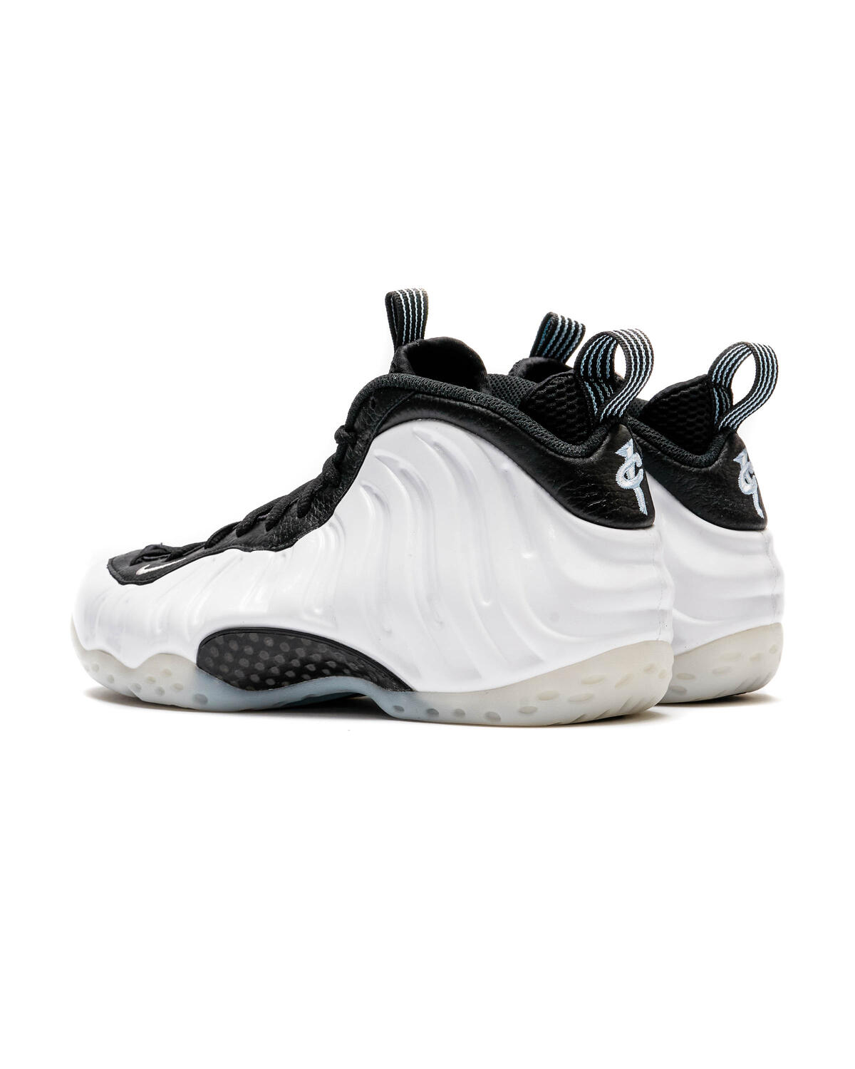Nike Air Foamposite 1 White / Metallic Silver - Black - Cobalt Bliss - Image 23