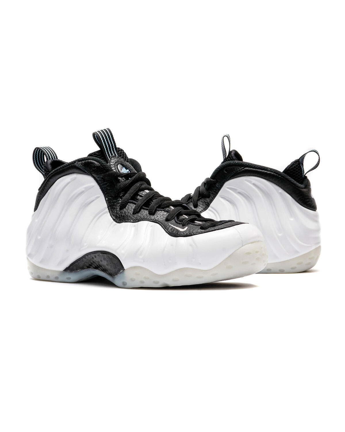 Nike Air Foamposite 1 White / Metallic Silver - Black - Cobalt Bliss - Image 24
