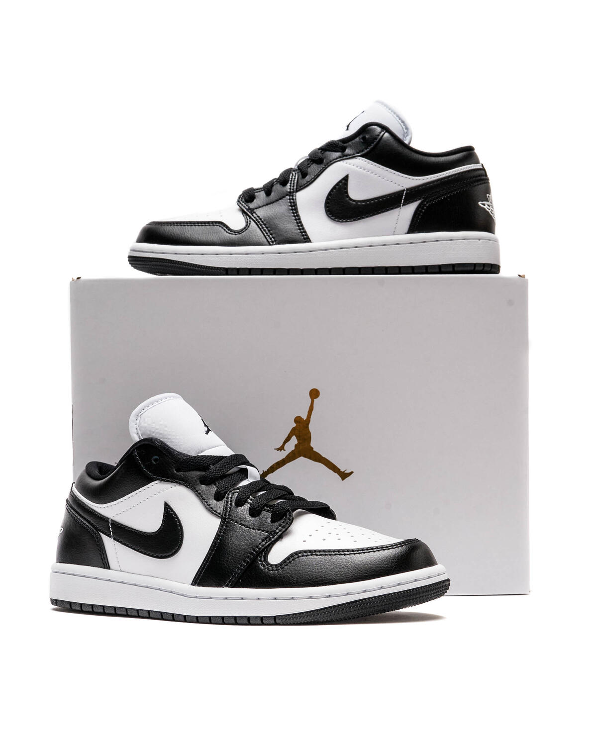 Wmns Air Jordan 1 Low 'Black White' - Image 55