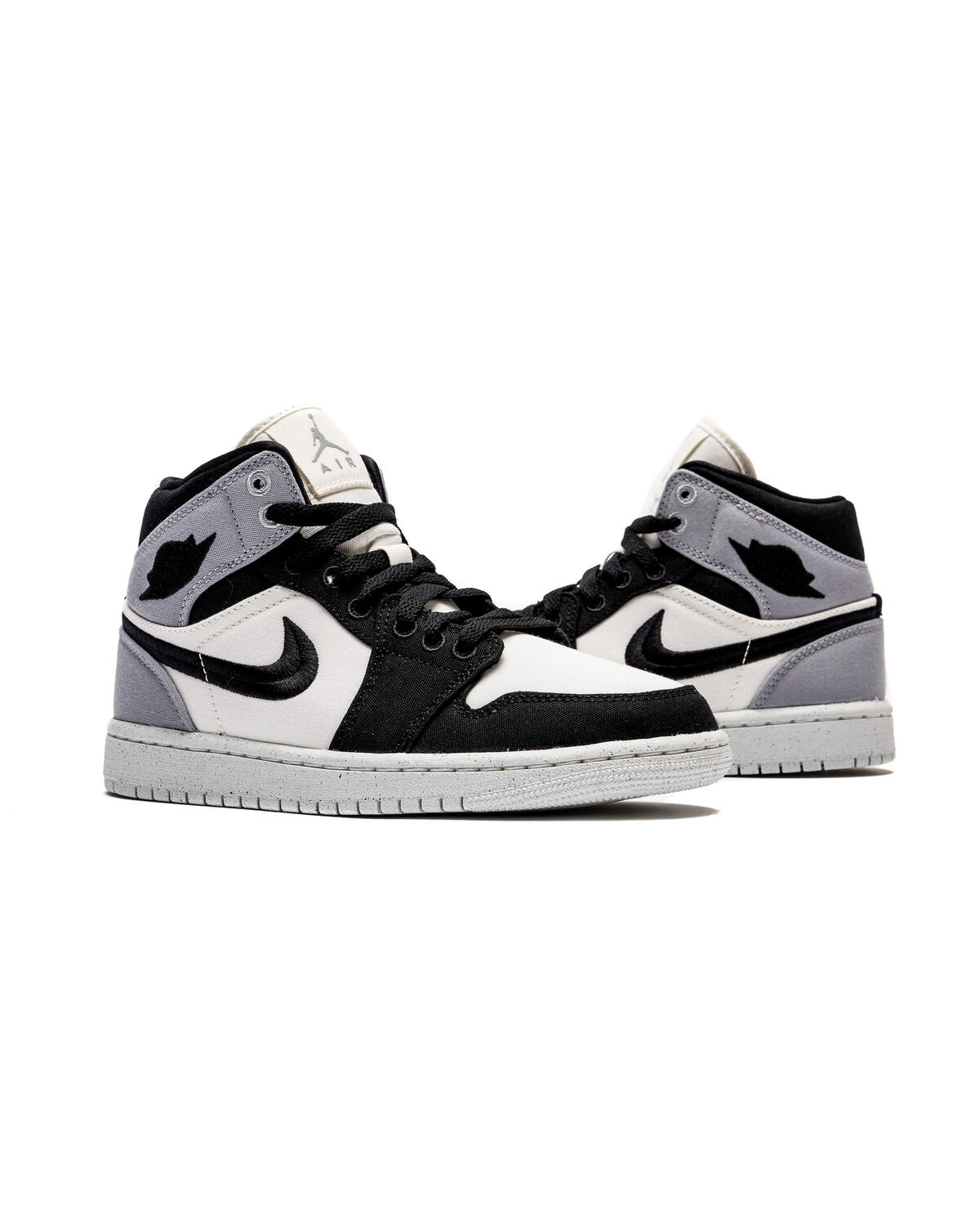 Air Jordan 1 Mid 'Light Steel Grey Canvas' (Wmns) - Image 14
