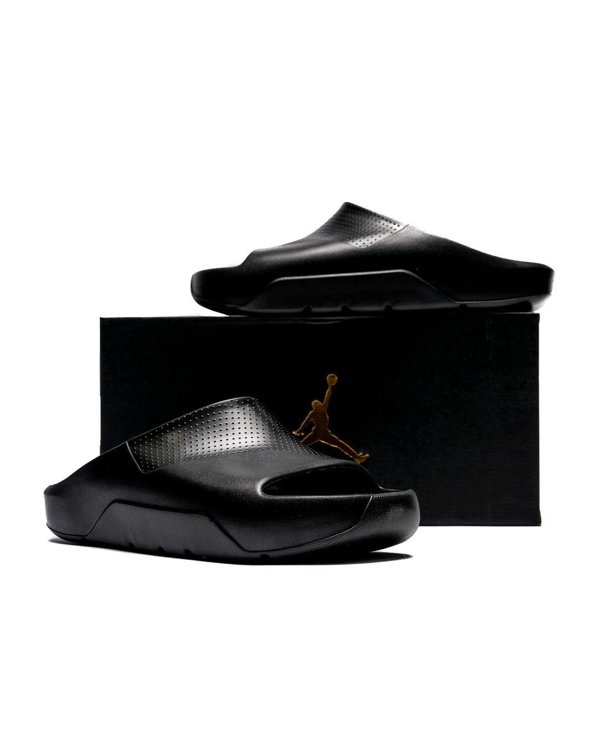 Air Jordan Post Slide Triple Black - Image 16