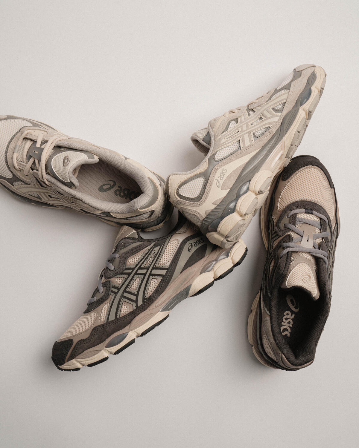 Asics Gel NYC 'Oatmeal Obsidian Grey' - Image 8