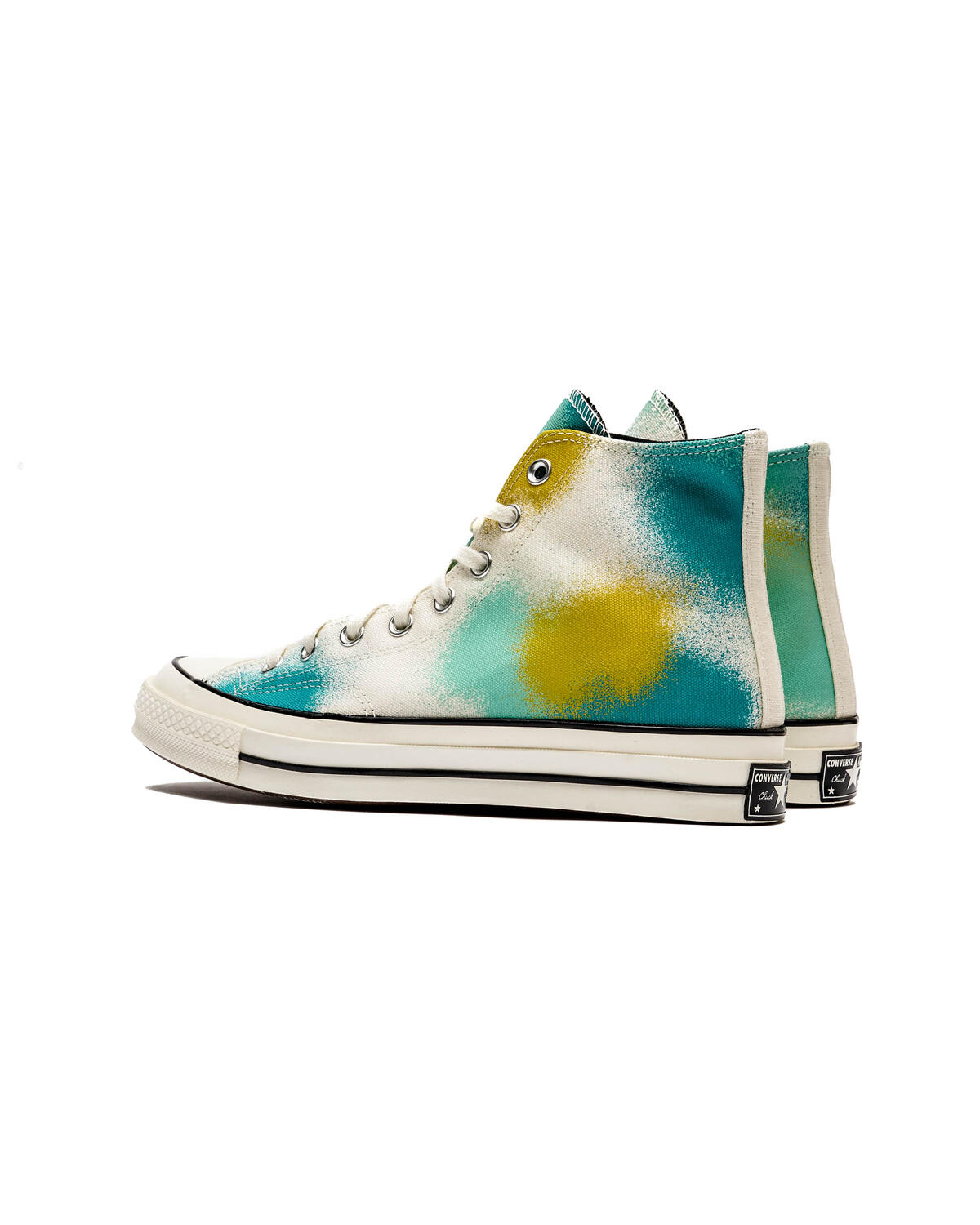 Converse Chuck 70 Hi Egret / Cyber Teal - Image 4