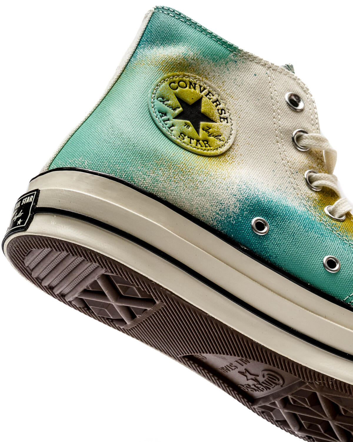 Converse Chuck 70 Hi Egret / Cyber Teal - Image 7