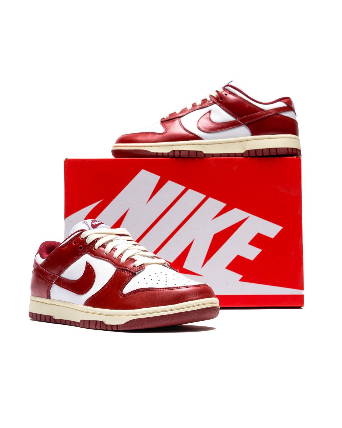 Nike Dunk Low Premium 'Team Red and White' (Women's) - Image 28