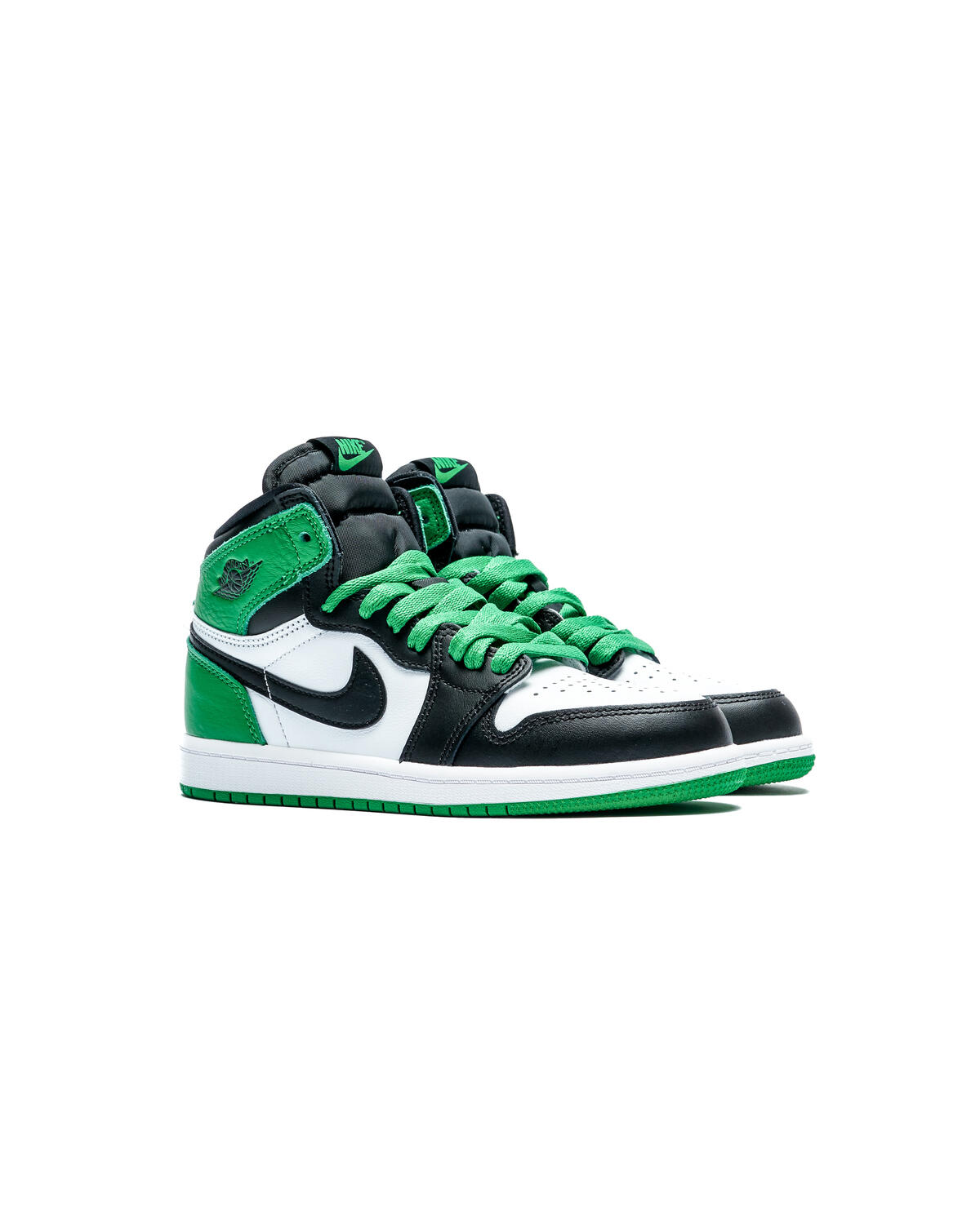 Air Jordan 1 Retro High OG 'Black/Lucky Green/White' (PS) - Image 3