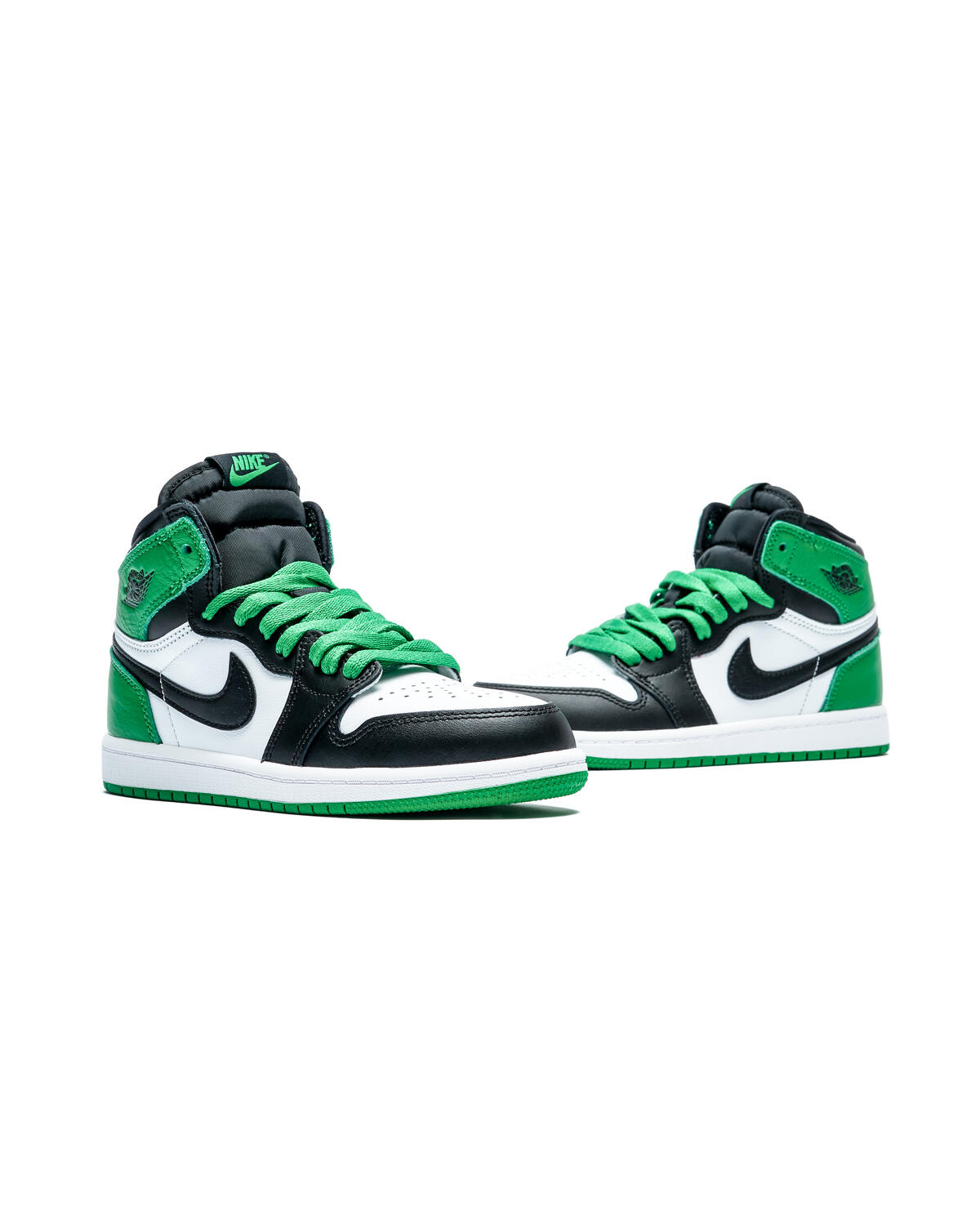 Air Jordan 1 Retro High OG 'Black/Lucky Green/White' (PS) - Image 5