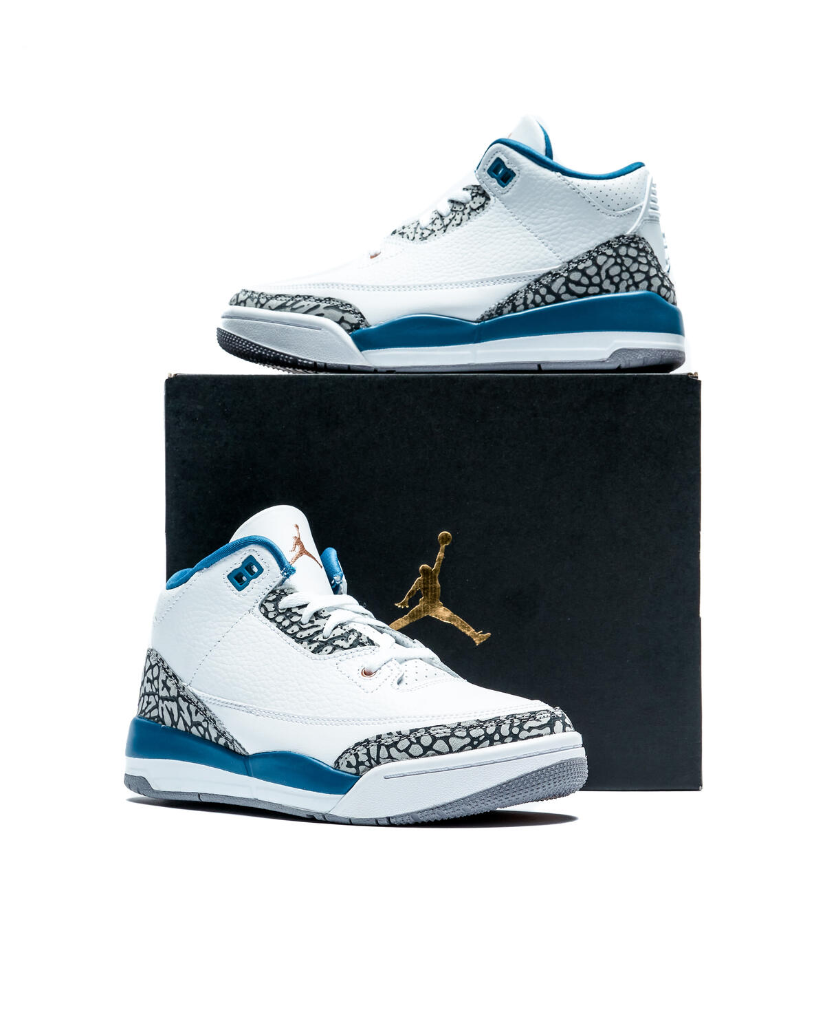Air Jordan 3 Retro 'Wizards' (Pre-School) (PS) - Image 36