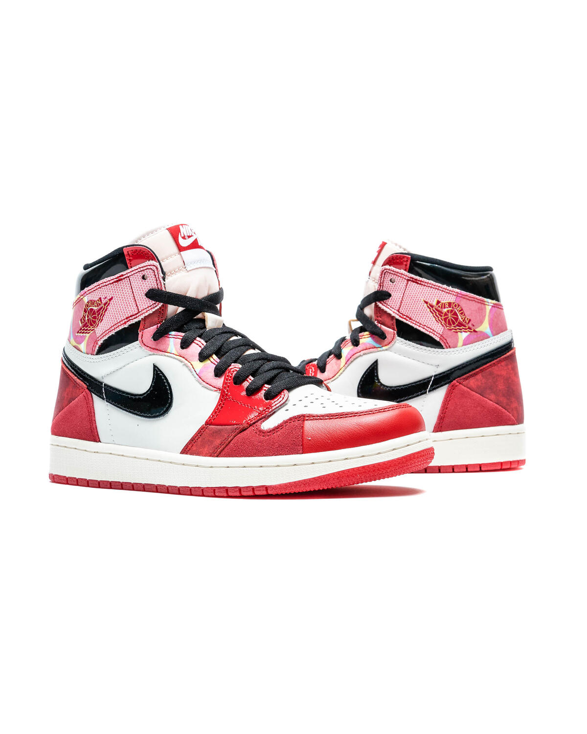 Air Jordan 1 High OG Next Chapter Grade School Lifestyle Shoe - White/Red - Image 5