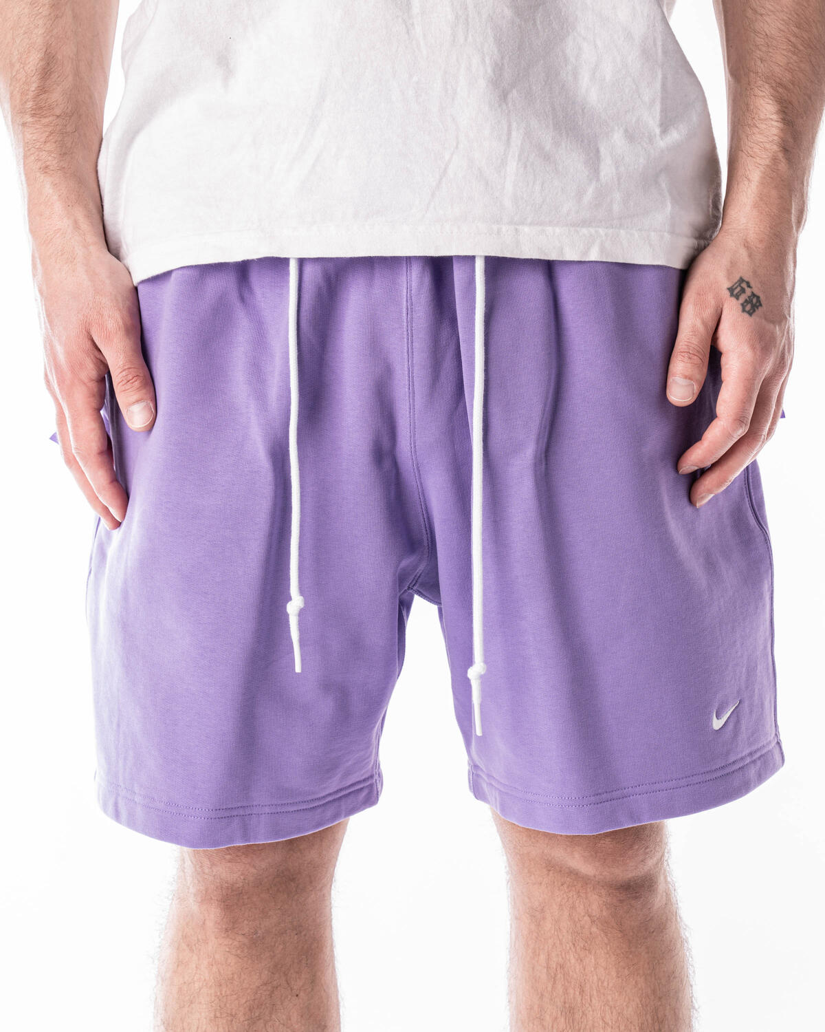 Nike Solo SwOosh French Terry Short - Image 3