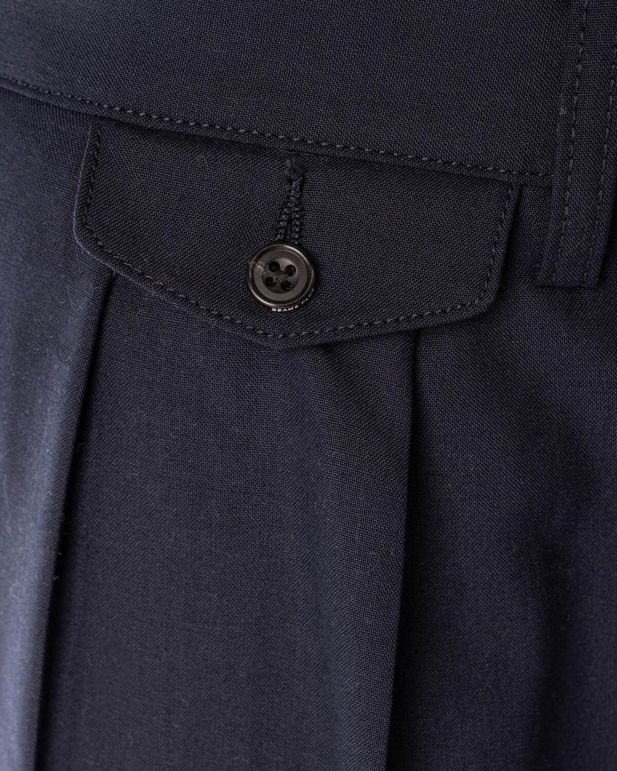 Beamsplus 2 Pleats Wool Tropical Pants - Image 7