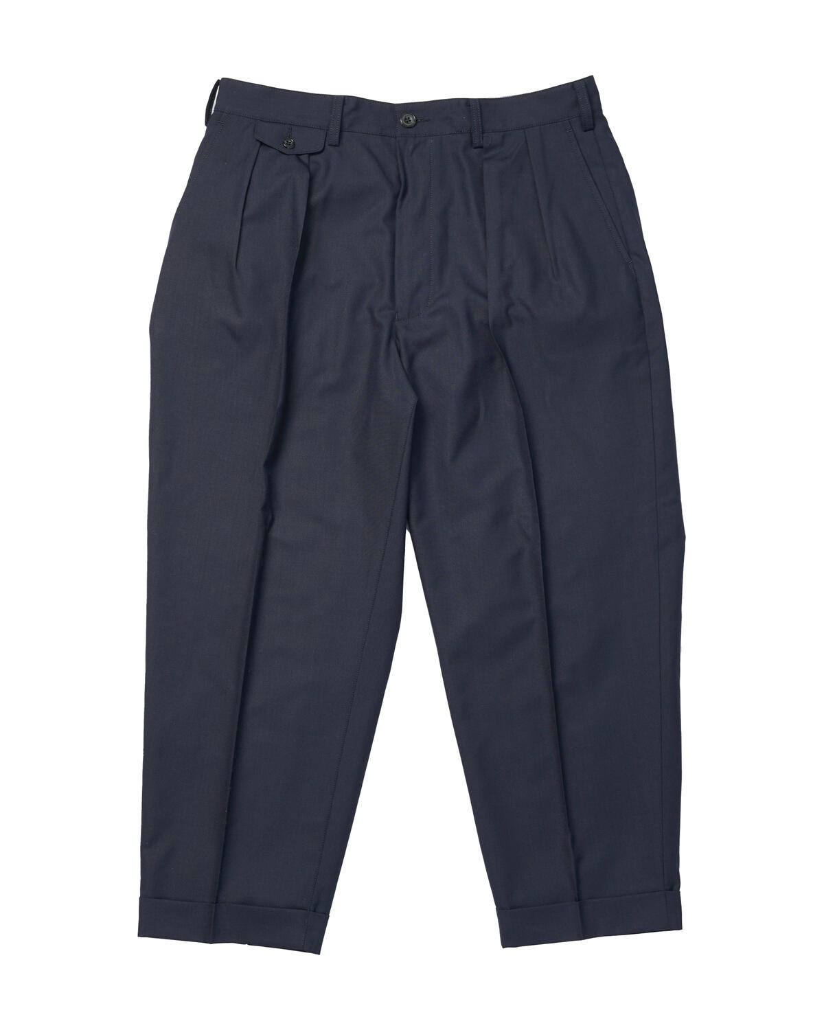 Beamsplus 2 Pleats Wool Tropical Pants - Image 2