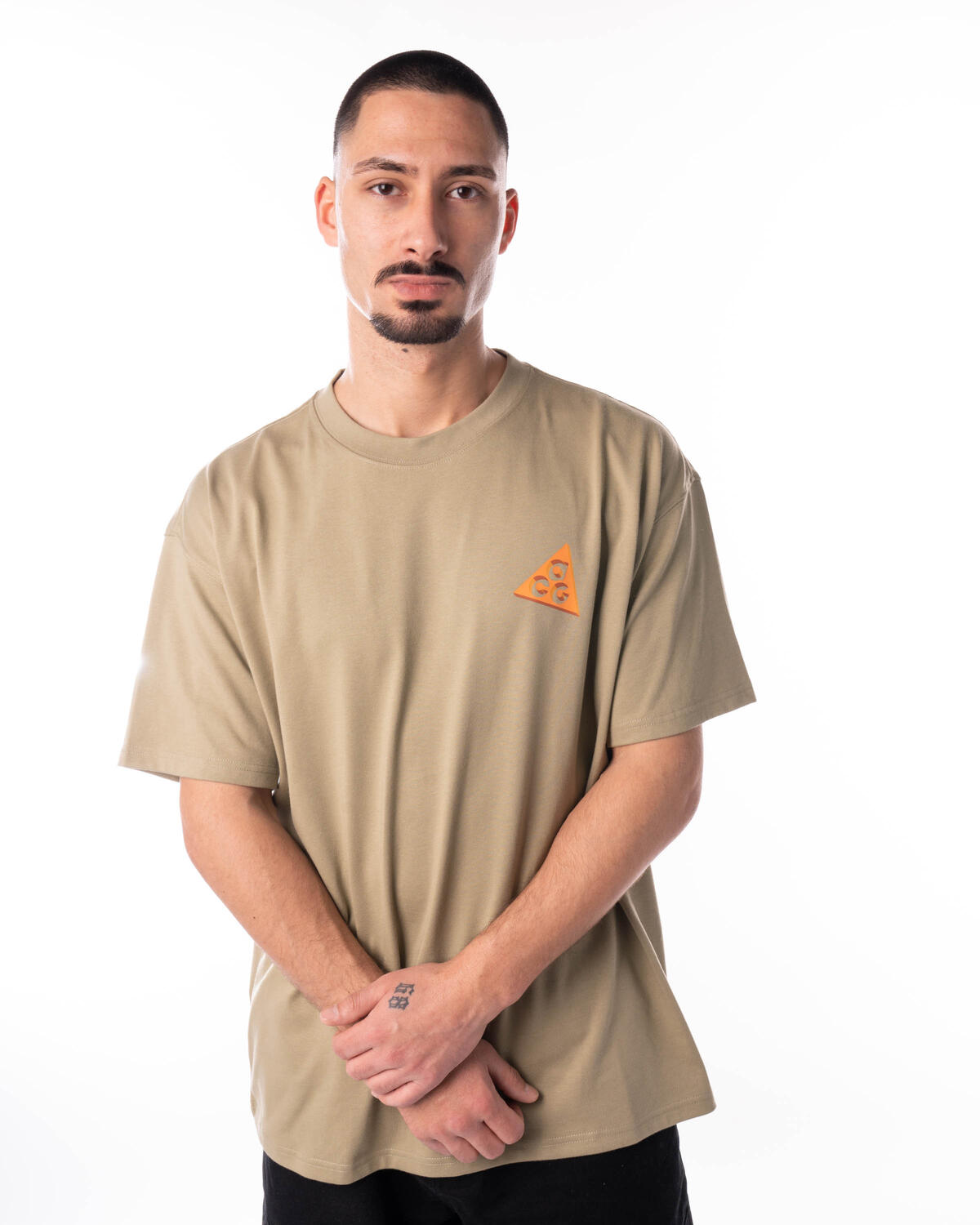 Nike ACG Vortex T-Shirt Neutral Olive - Image 7