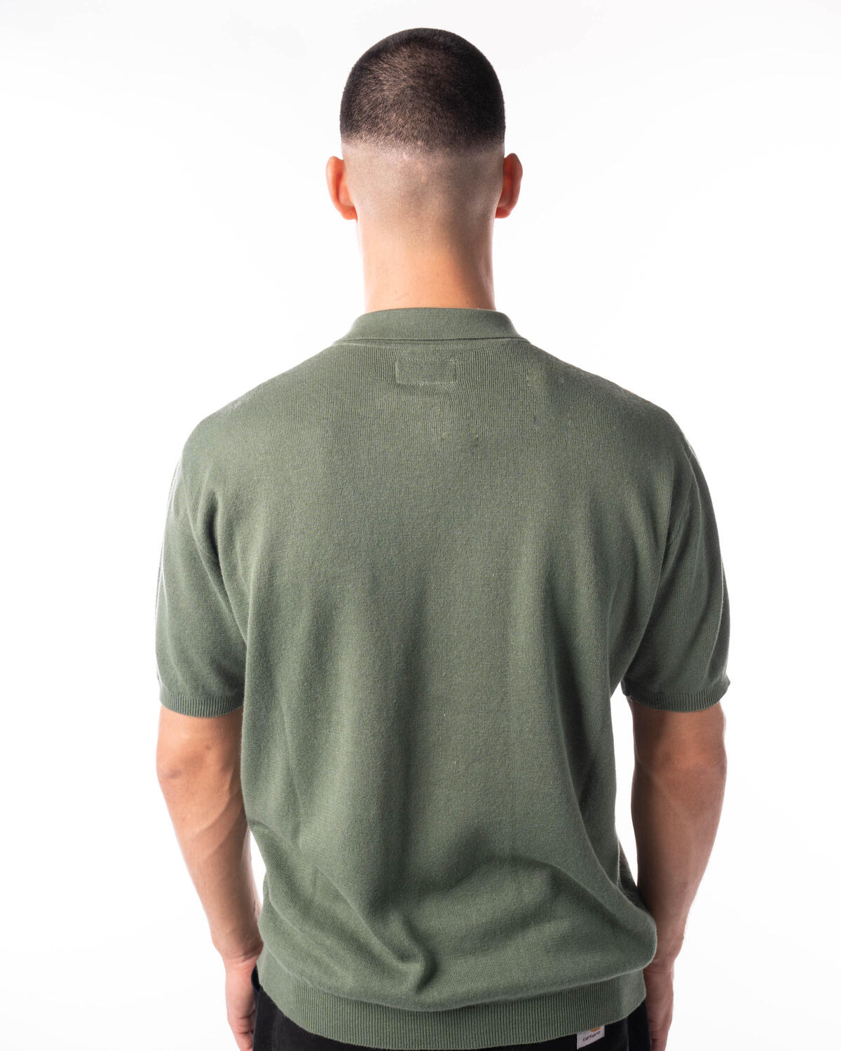 Beamsplus Zip Knit Polo Stripe - Image 4