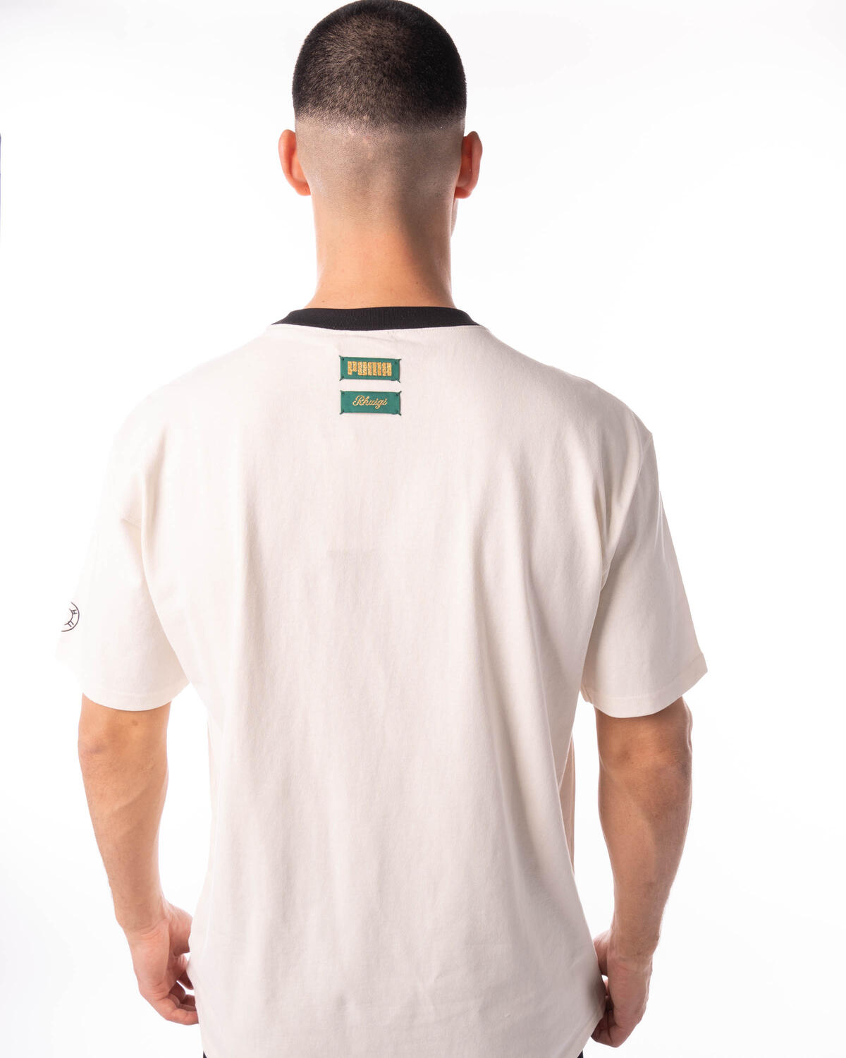 PUMA X Rhuigi Graphic Tee Pristine White - Image 12
