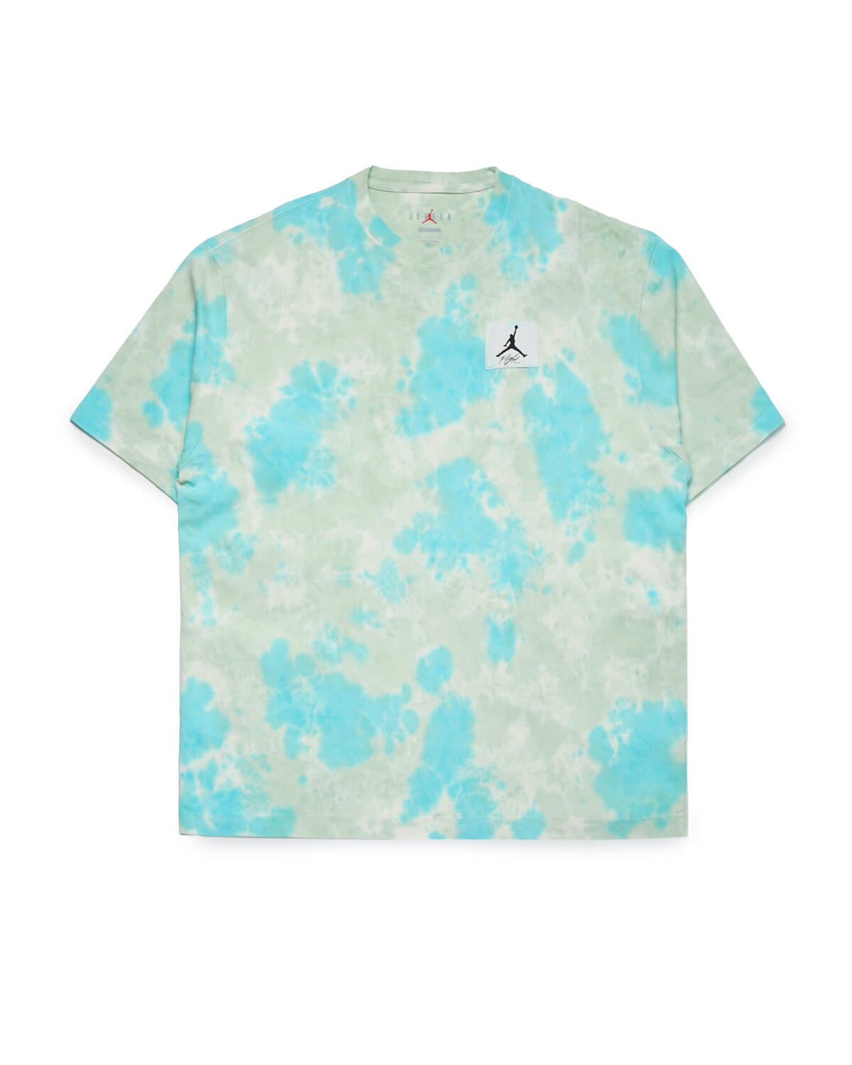 Jordan Essentials Oversized S/S Tee (Pale Ivory/Pistachio Frost/Bleached Aqua) - Image 5
