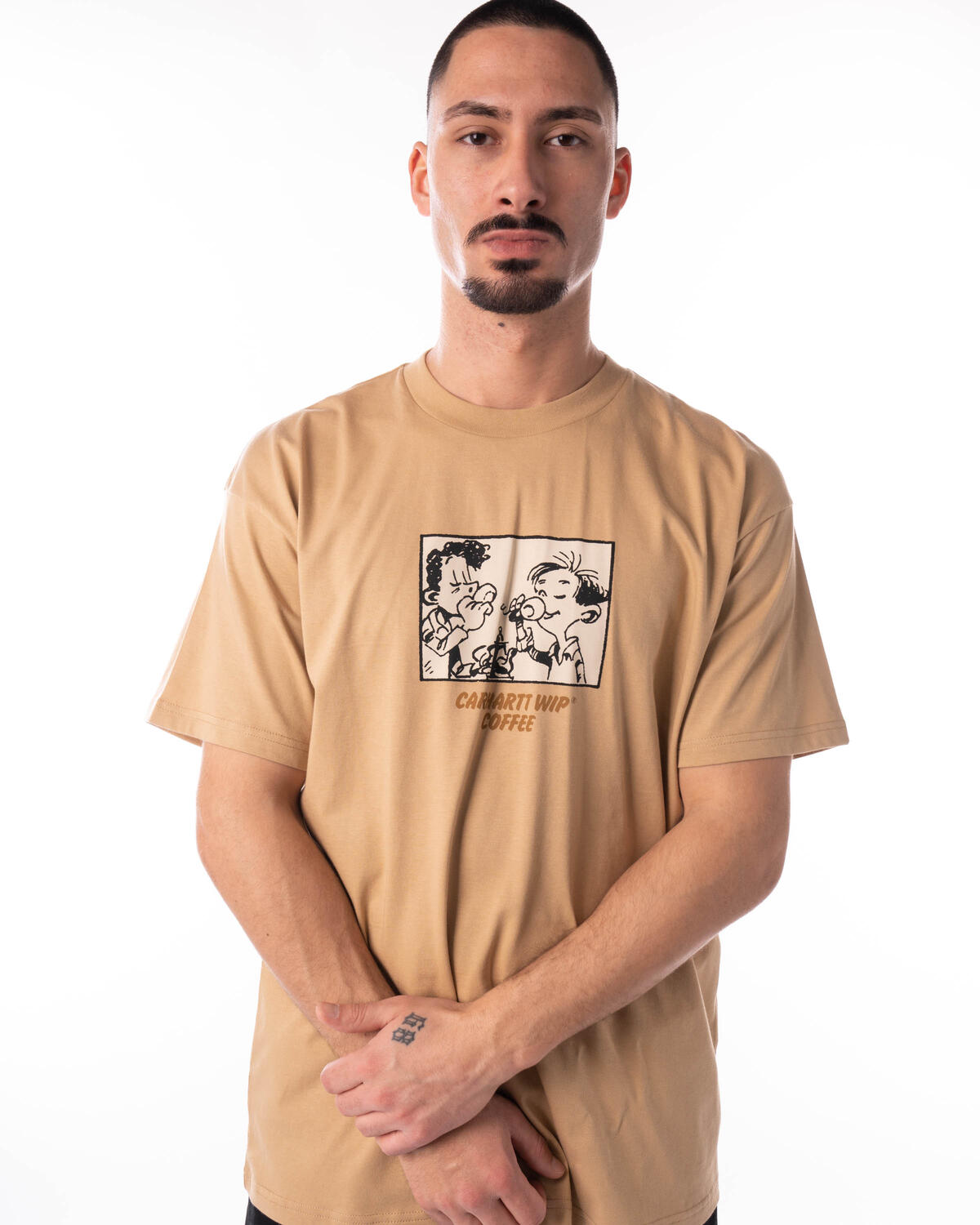 Carhartt WIP Coffee T-Shirt - Image 3