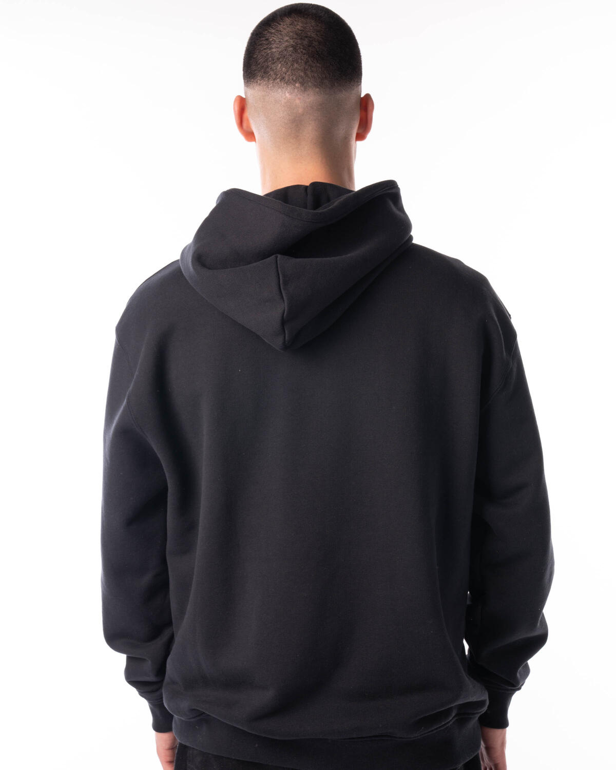 Air Jordan Wordmark Hoodie (Black) - Image 4