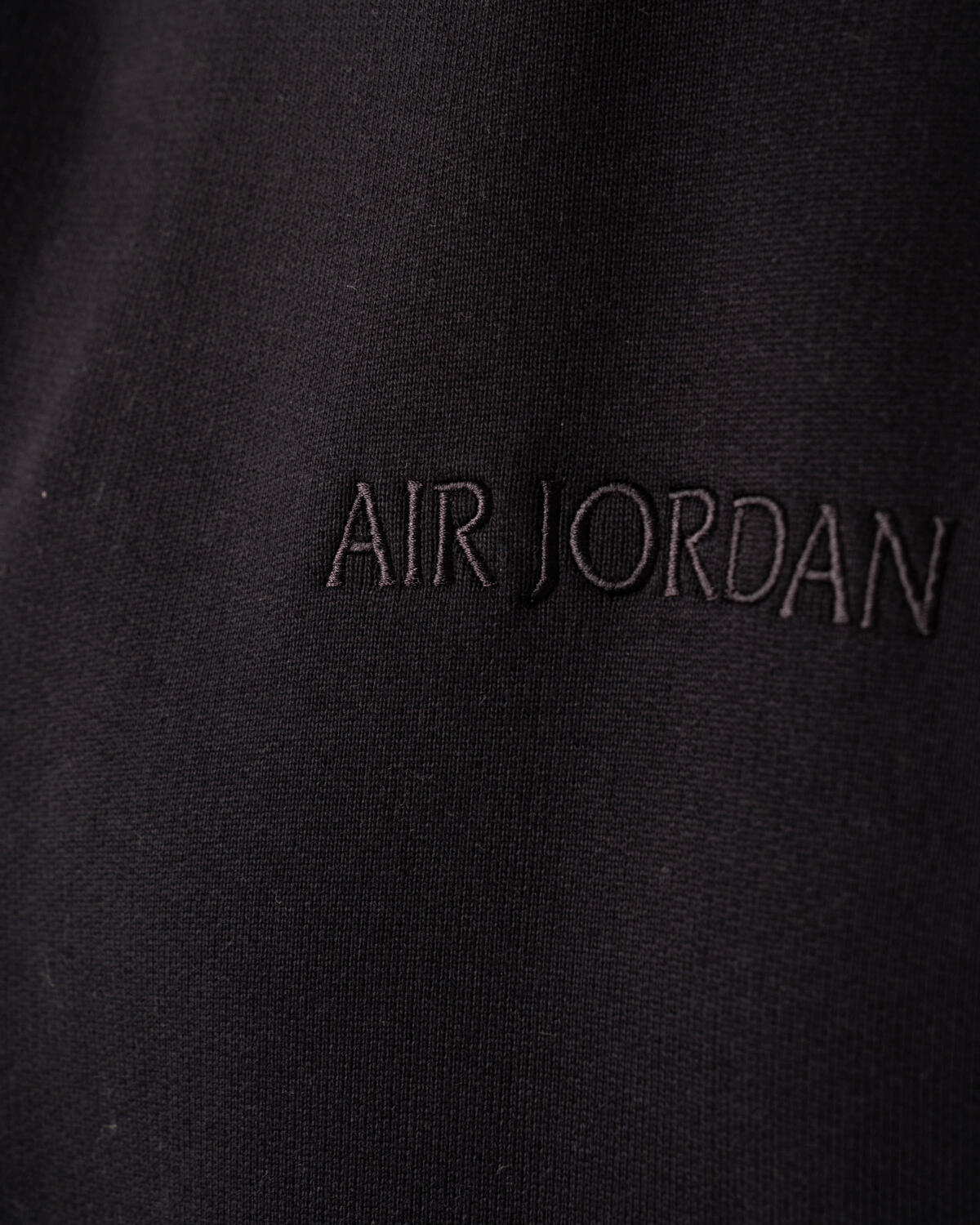 Air Jordan Wordmark Hoodie (Black) - Image 5