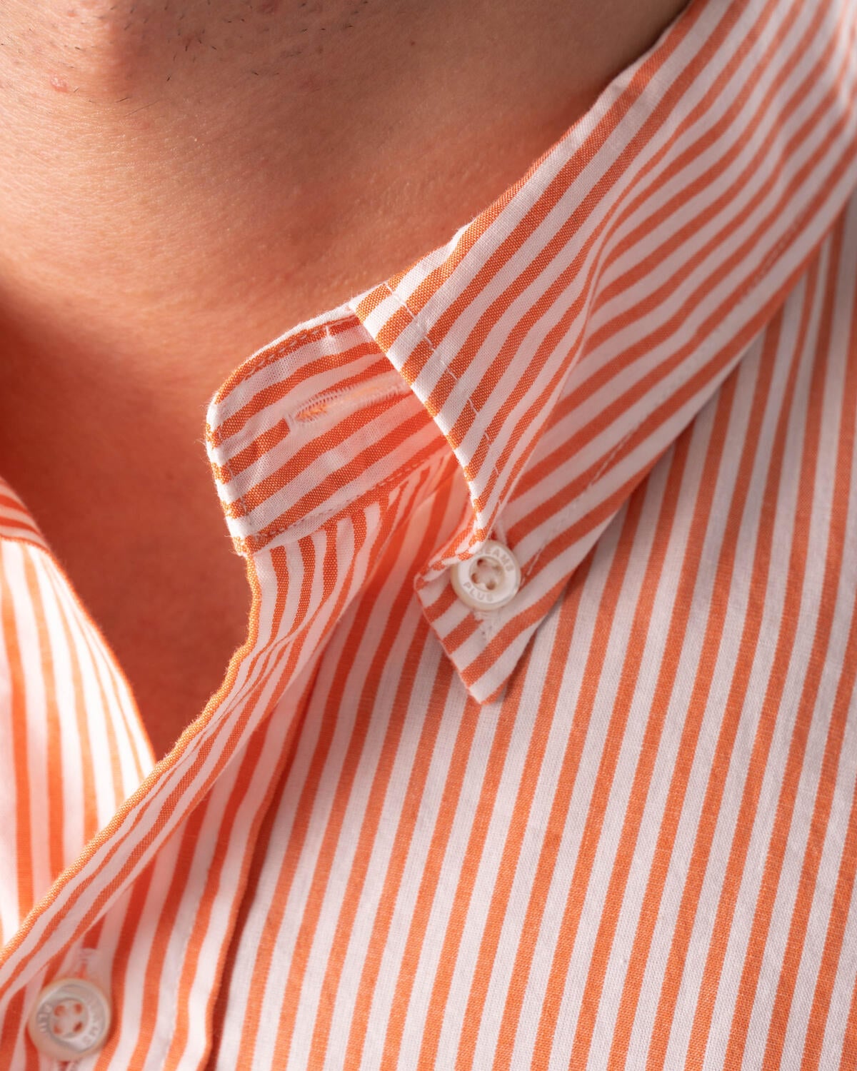 Beamsplus B.D. Cotton Silk Block Stripe Classic Fit - Image 6