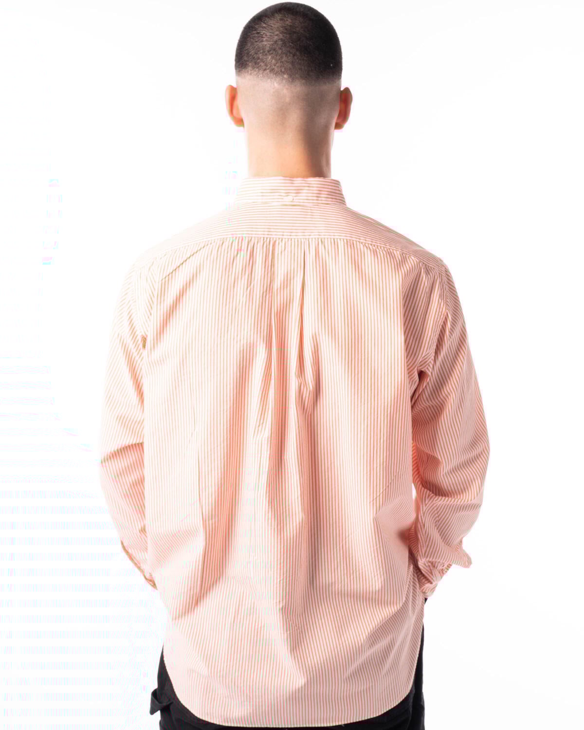 Beamsplus B.D. Cotton Silk Block Stripe Classic Fit - Image 4