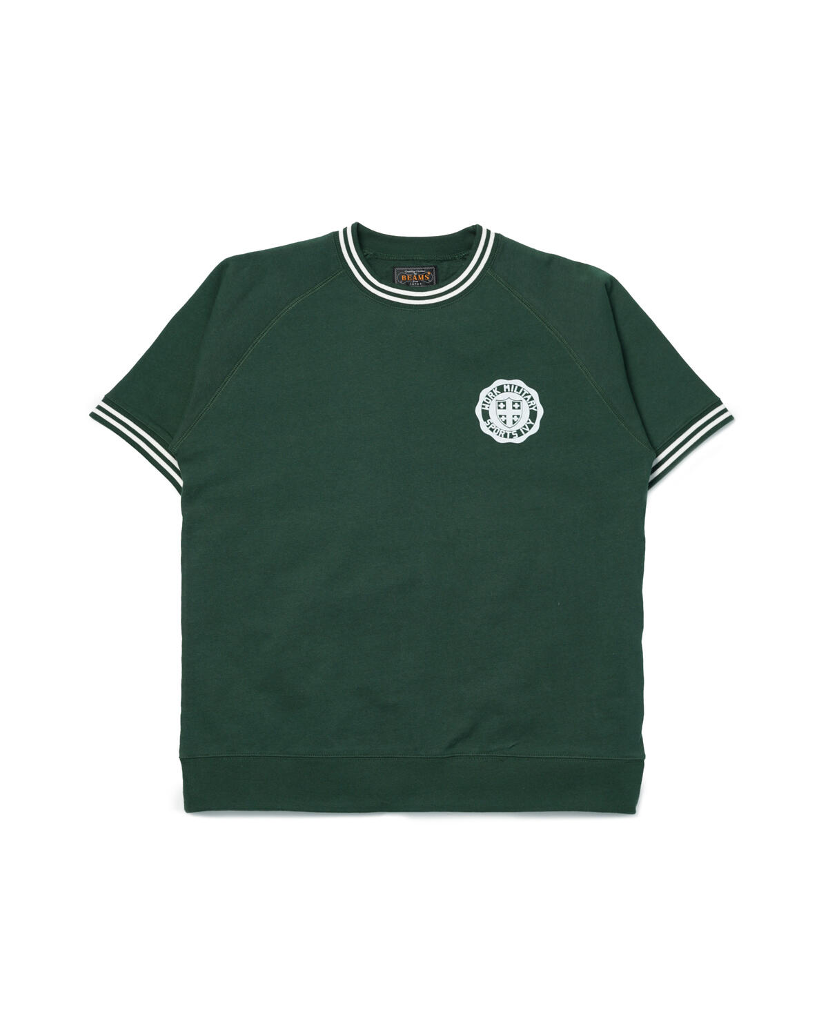 Beamsplus Short Sleeve Sweat Rib Line Print - Image 2