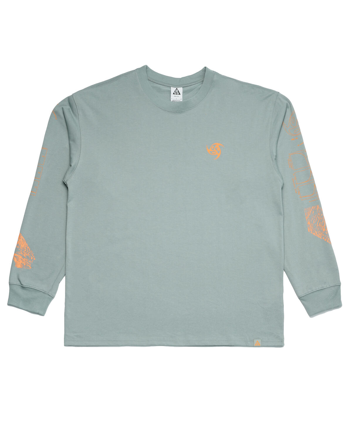Nike ACG Topo Long Sleeve T-Shirt Mica Green - Image 2