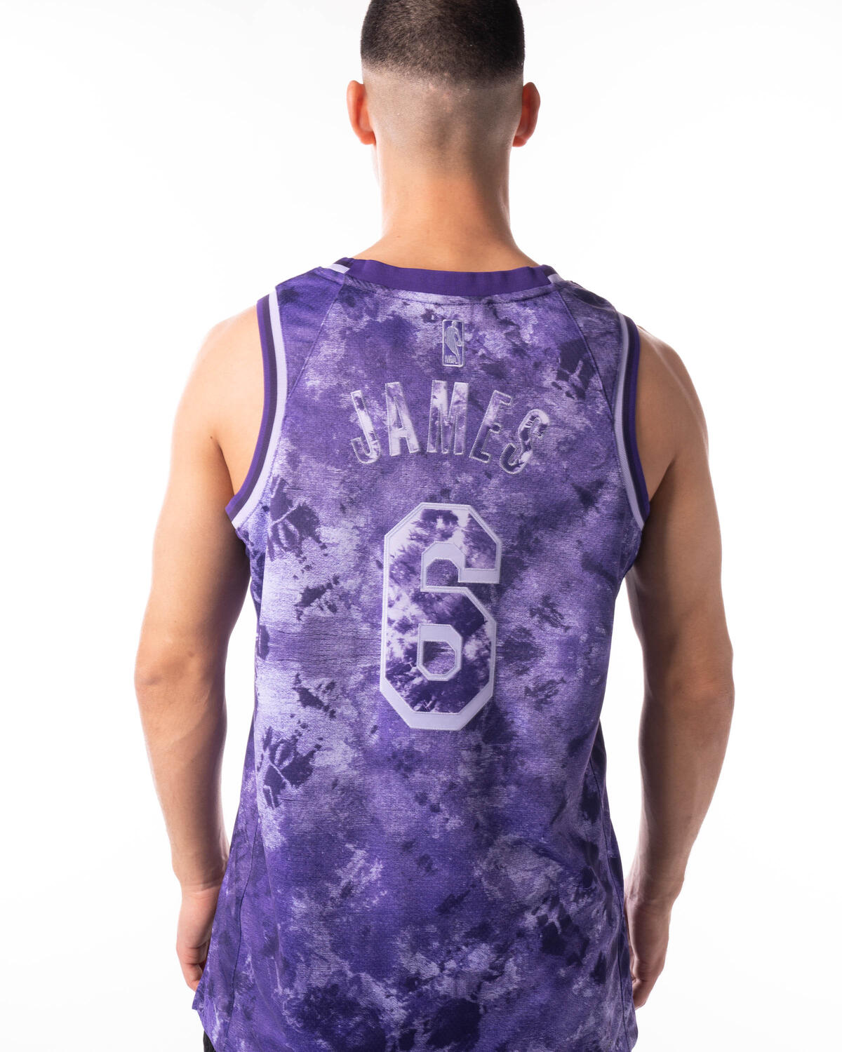 lebron james purple lakers jersey