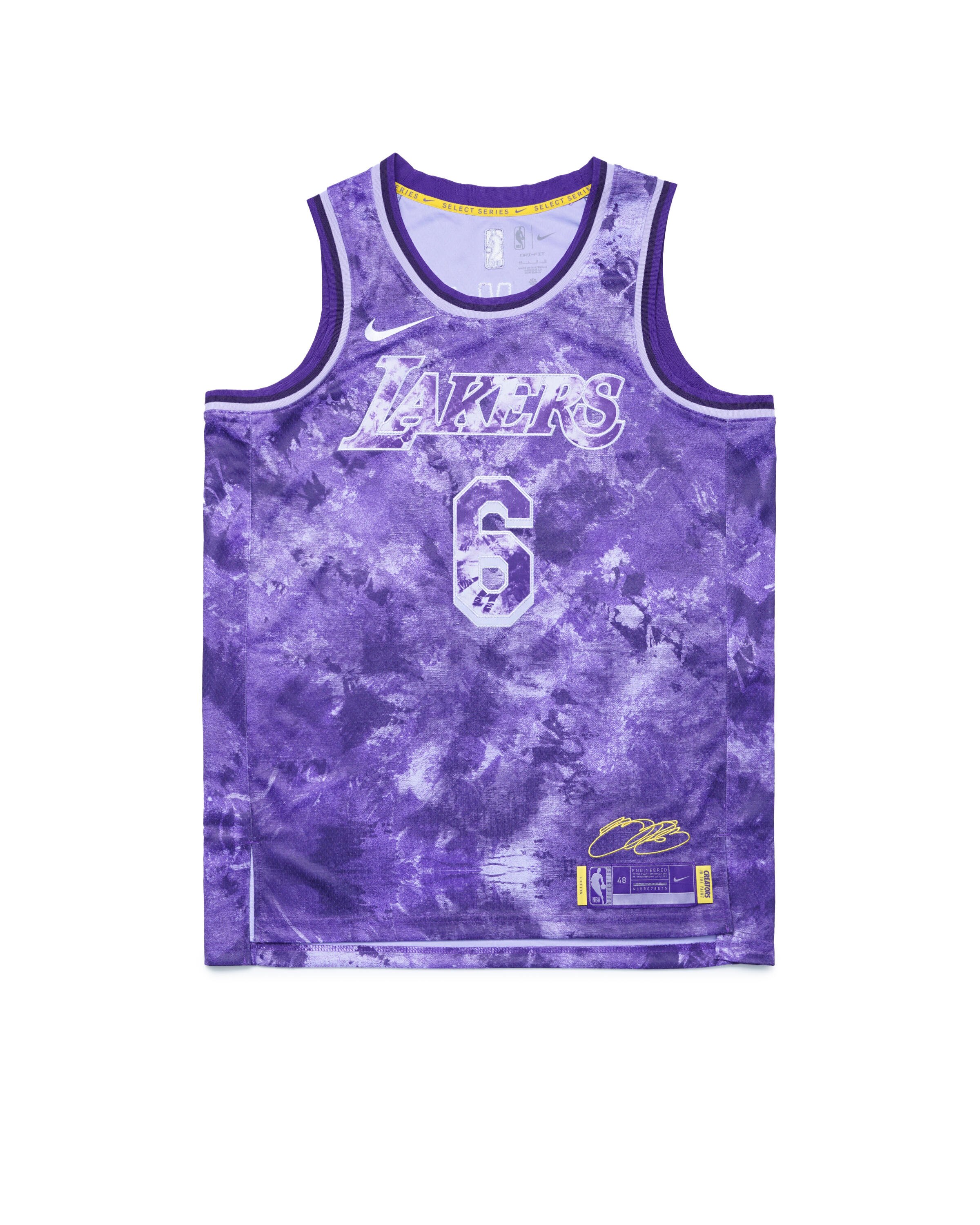 NIKE SWINGMAN JERSEY SELECTED EDITION - LA LAKERS 'LEBRON JAMES'