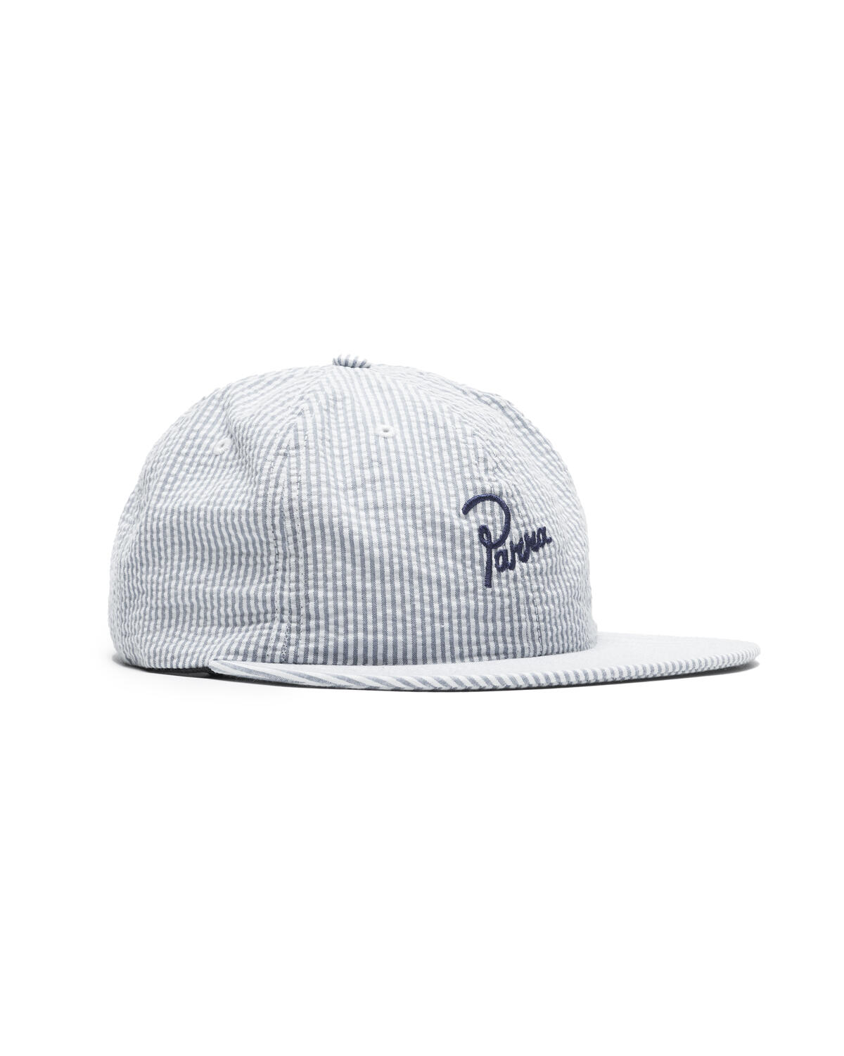 by Parra Classic Logo 6 Panel Hat 'White/Grey' - Image 2